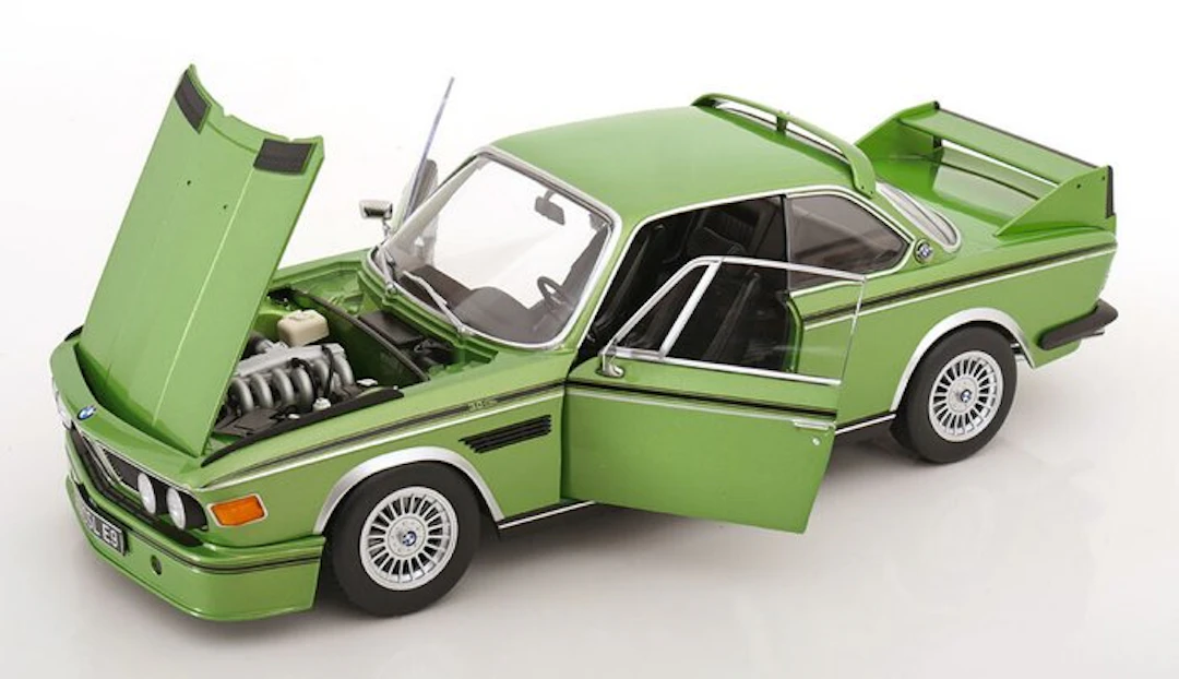 KK-Scale 1:12 - Model car - BMW 3.0 CSL E9 - 1973 - Groen...