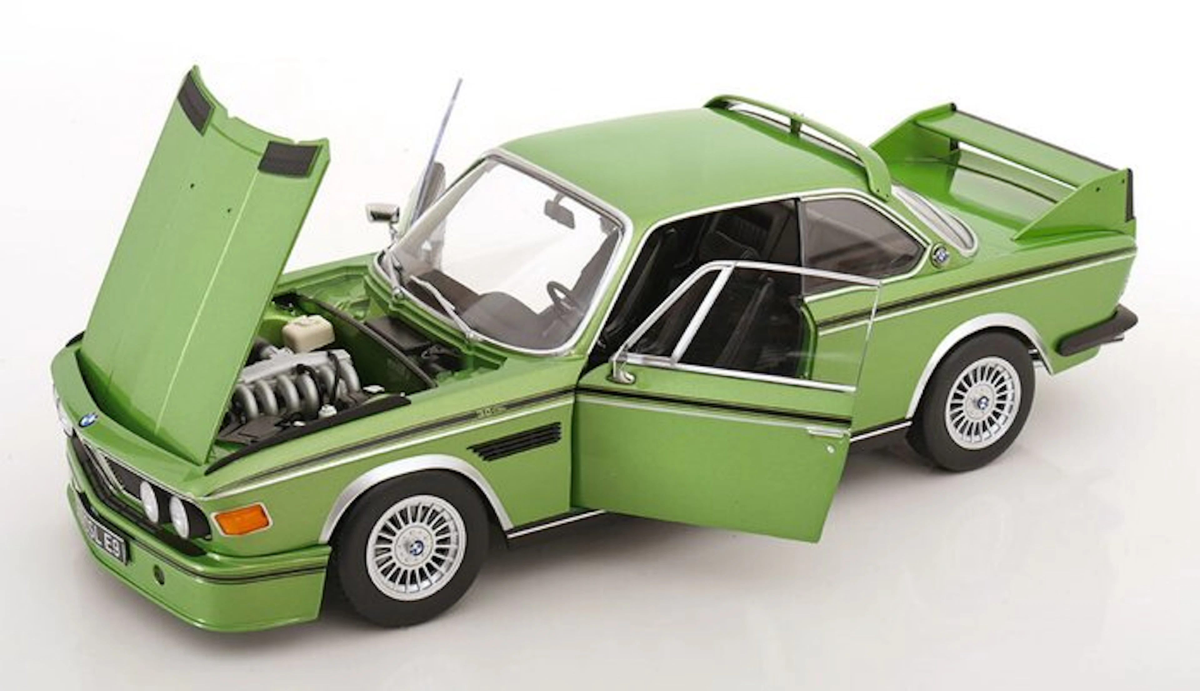 KK-Scale 1:12 - Model car - BMW 3.0 CSL E9 - 1973 - Groen...