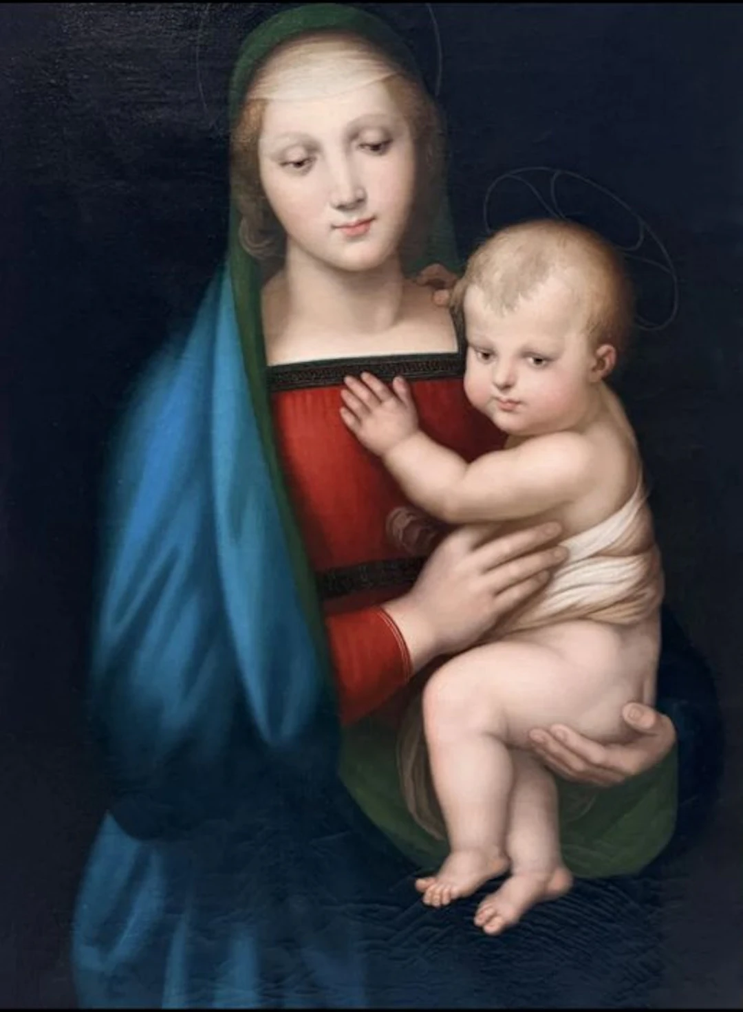 Scuola italiana (XVIII), Da Raffaello - Madonna del Granduca