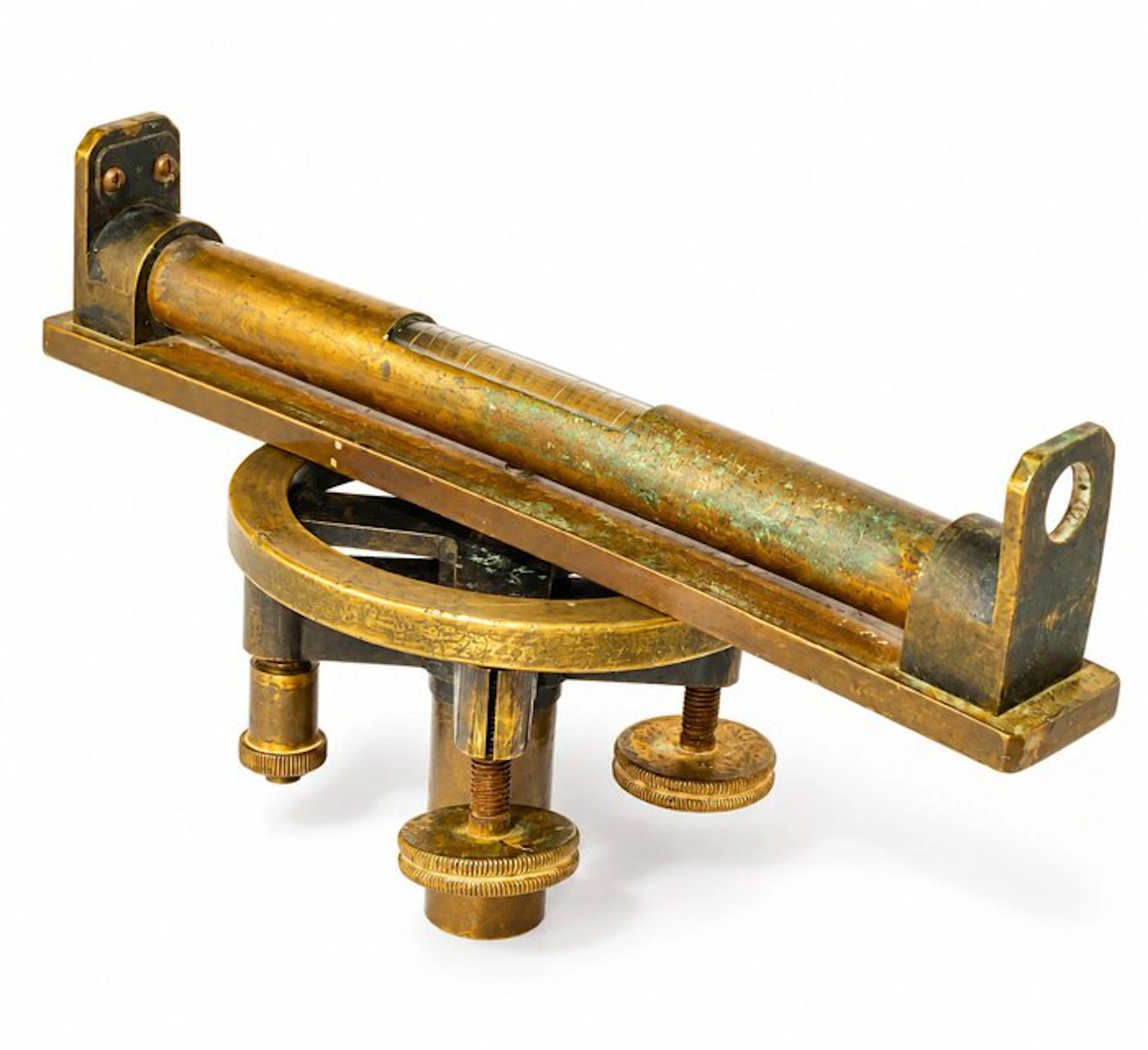 Ancien niveau à bulle d’arpenteur