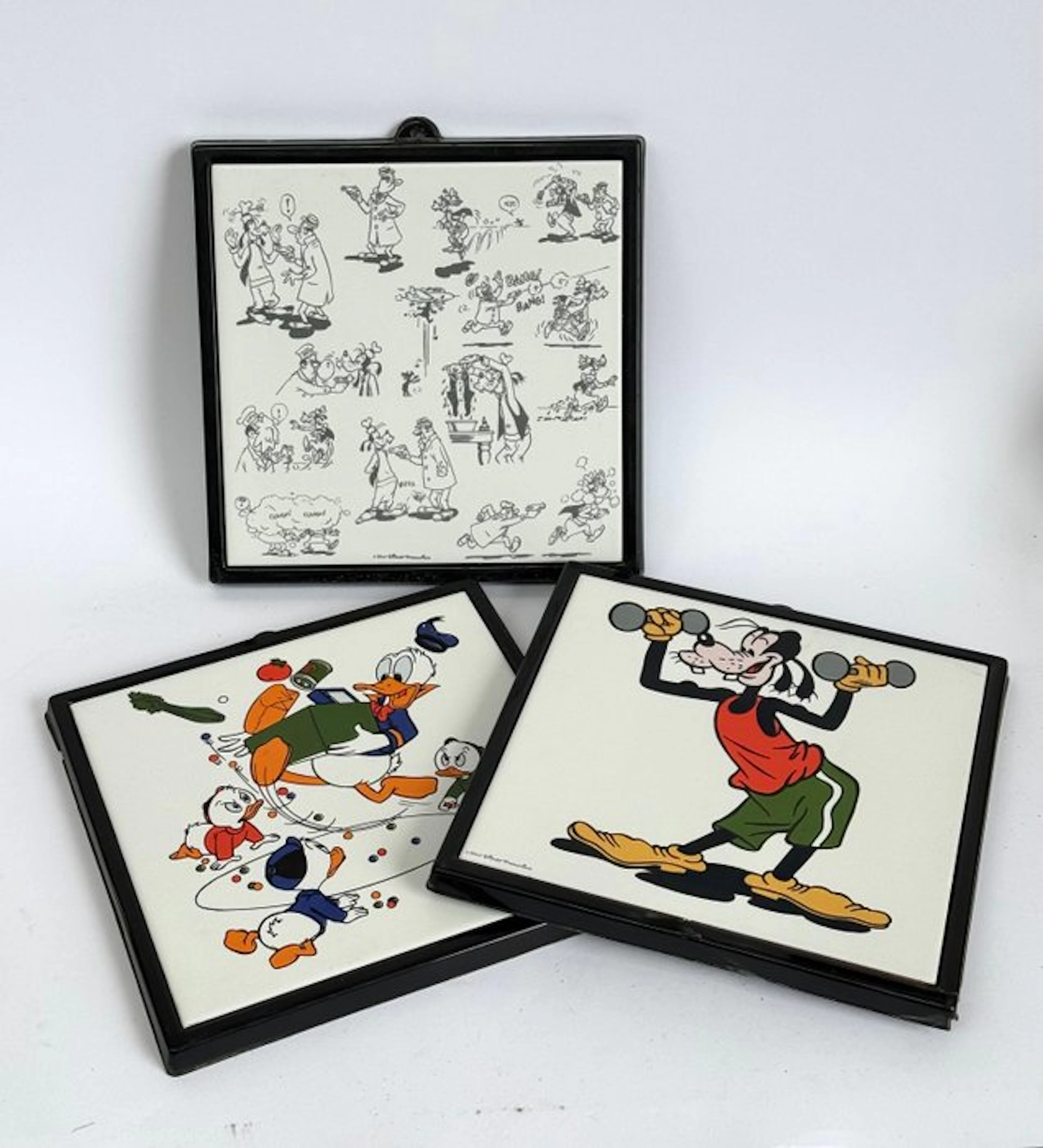 Donald Duck - 3 Various merchandise objects - Disney - 1970