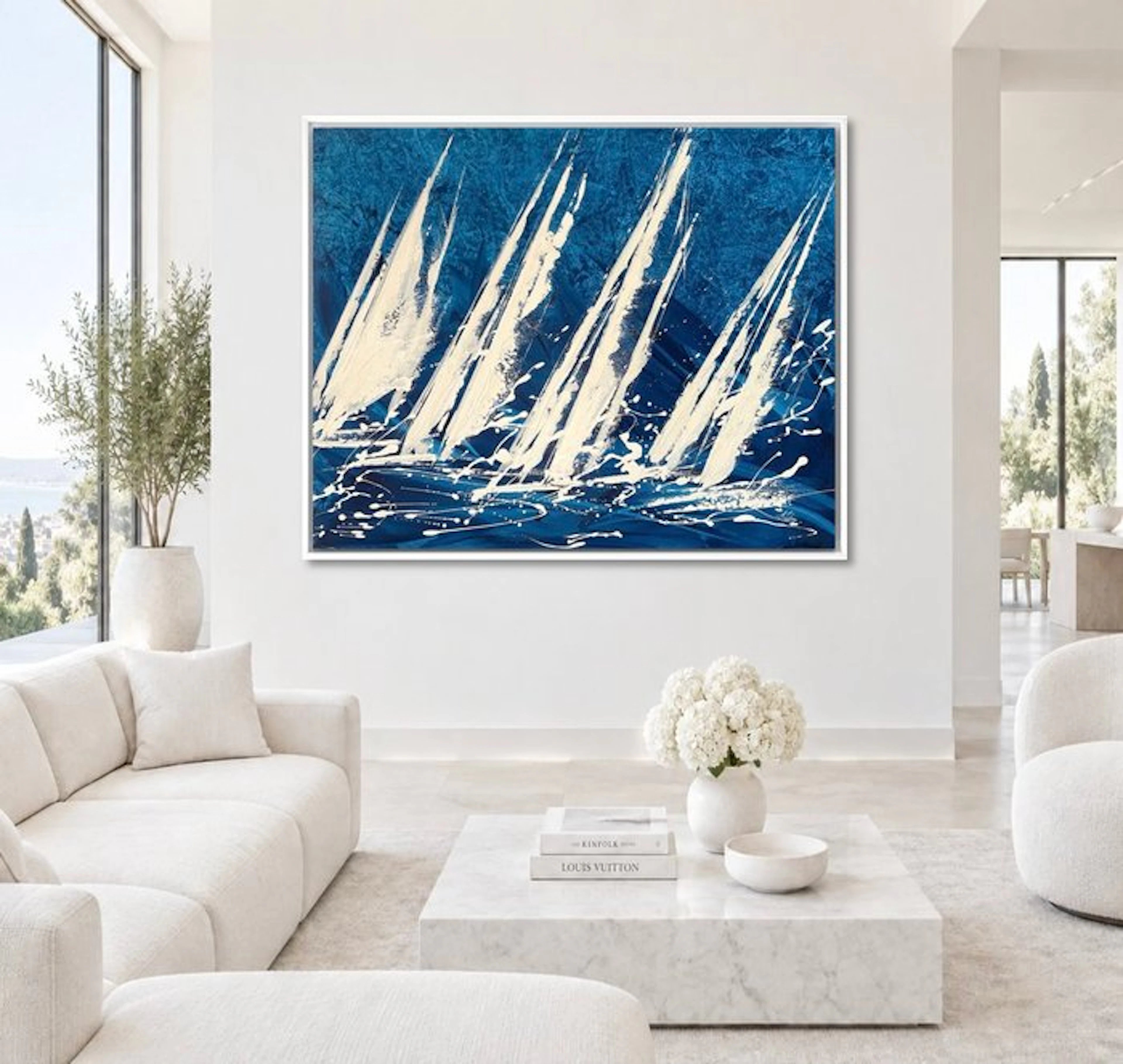 EK.art - White Sails – Royal Regatta XL