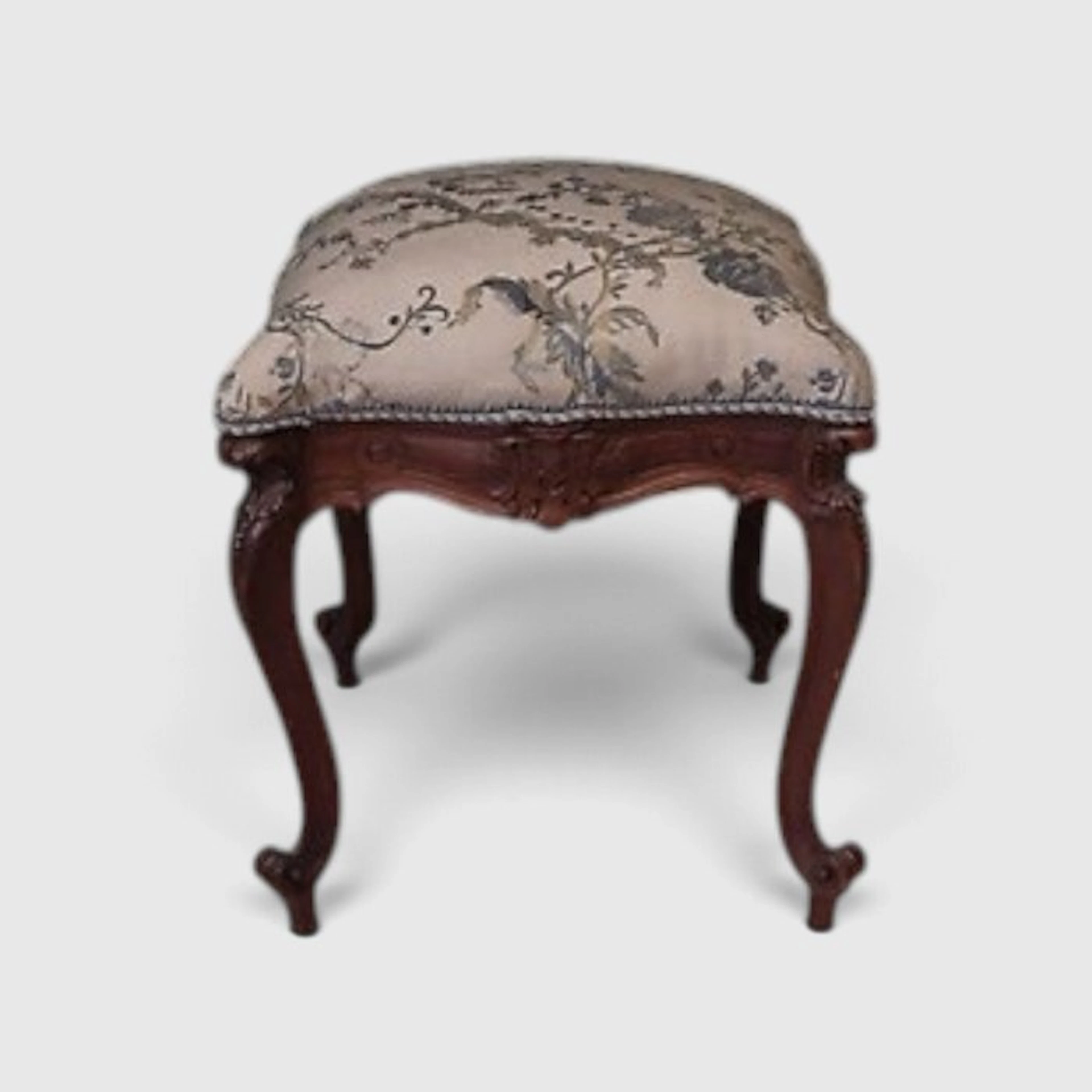 Pouffe - Wood, Textile