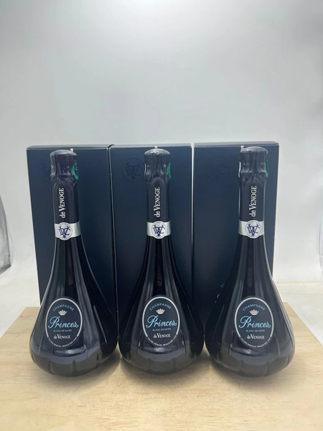 De Venoge, Cuvée Princes Brut - Champagne Blanc de Noirs - 3 Bottles (0.75L)