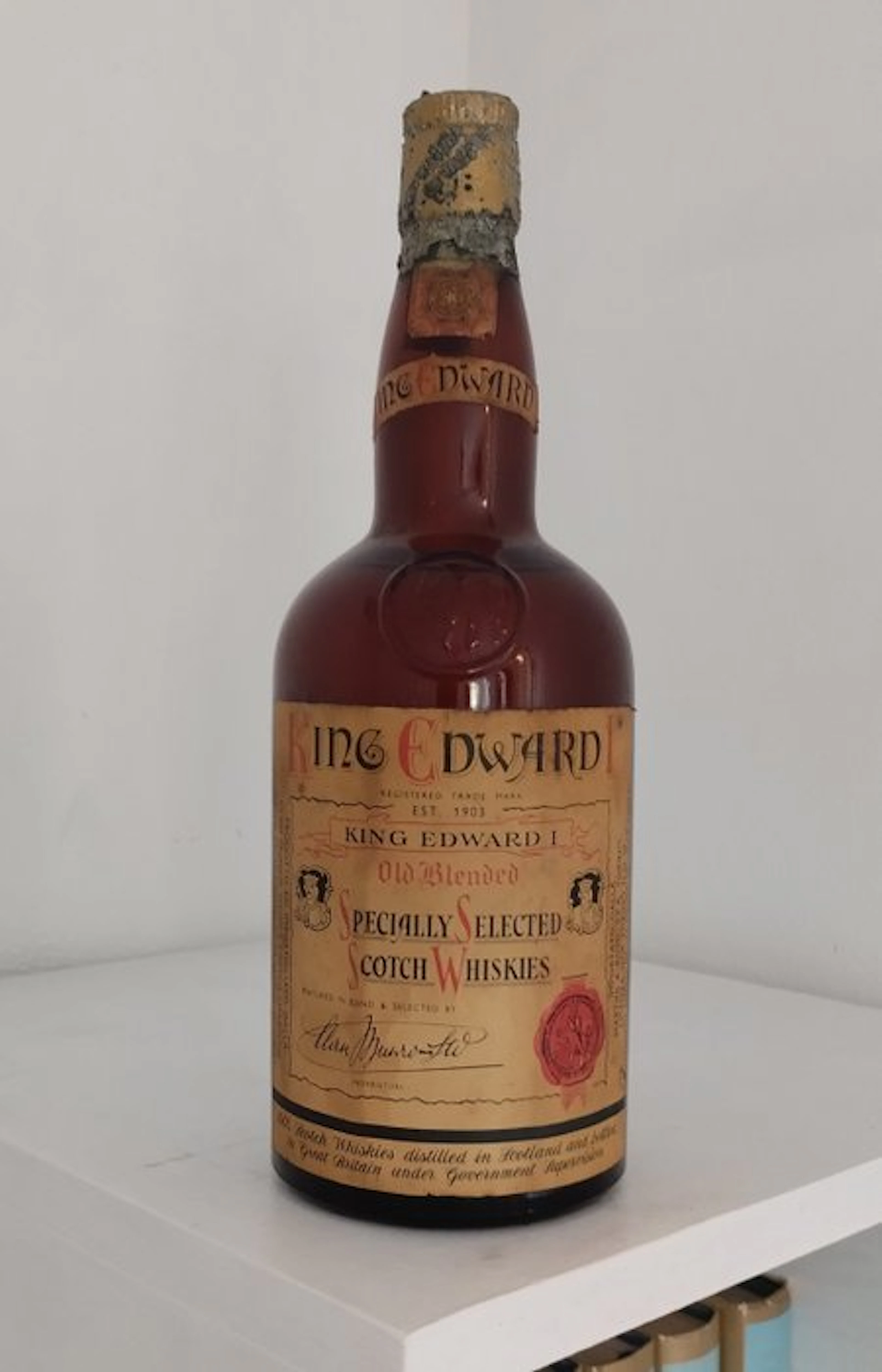 King Edward I - b. late 1960s early 1970s - 75cl