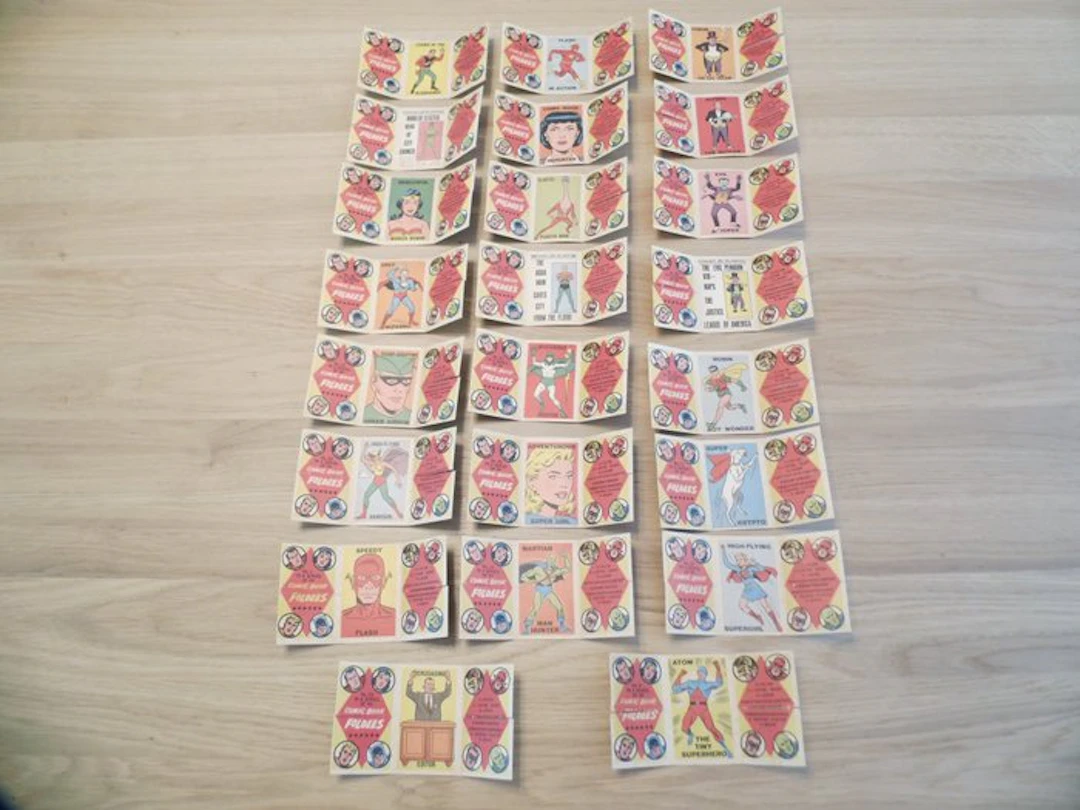 Comic Book Foldees - 23 Mixed collection
