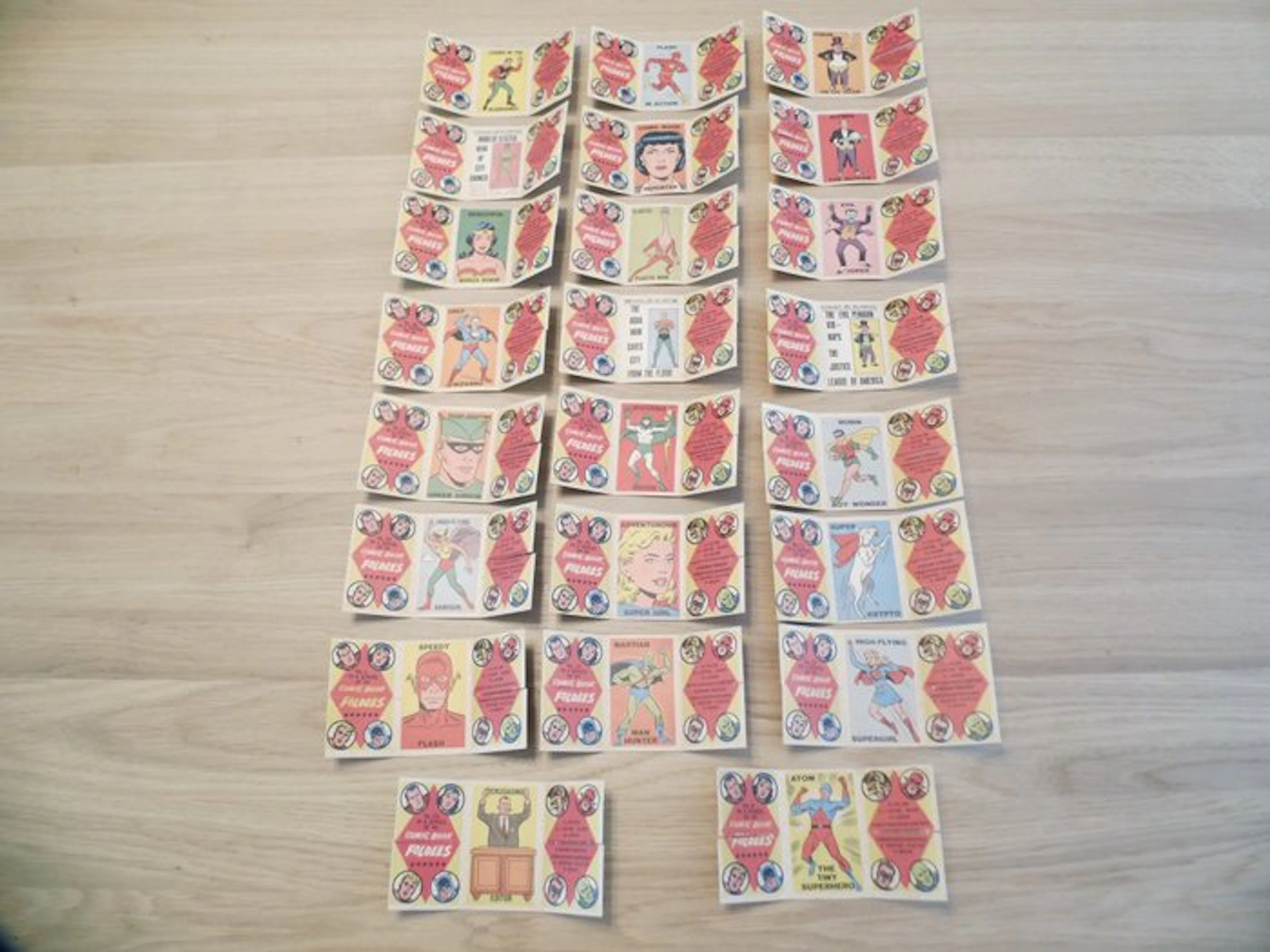 Comic Book Foldees - 23 Mixed collection