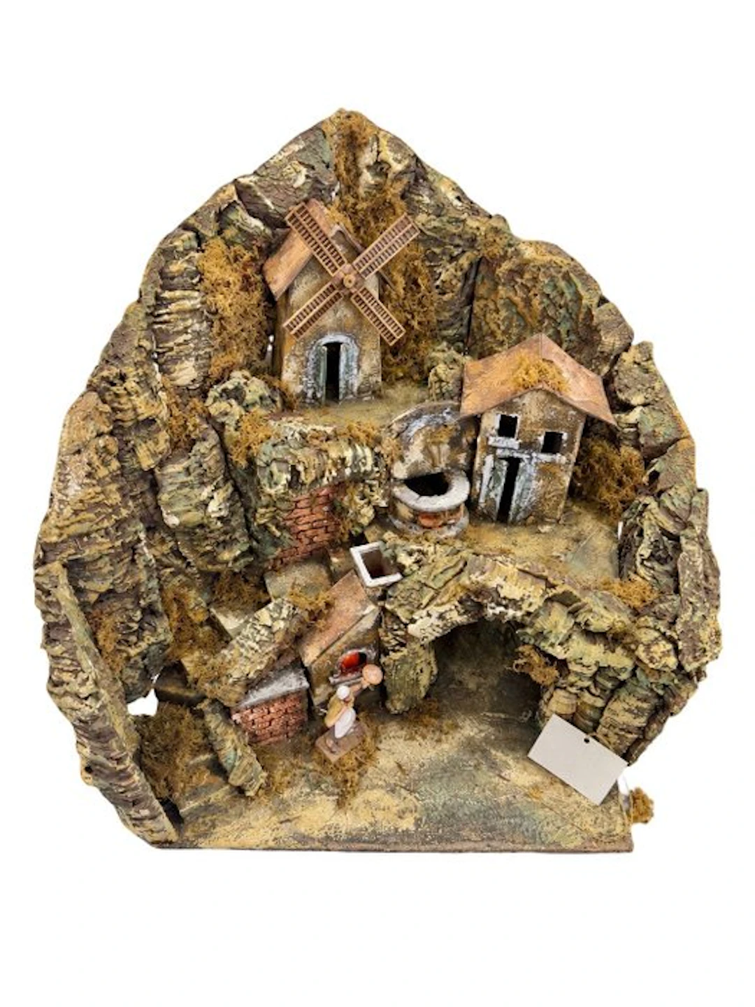 Nativity scene - Wood - Neapolitan artisanal nativity scene - 50 cm