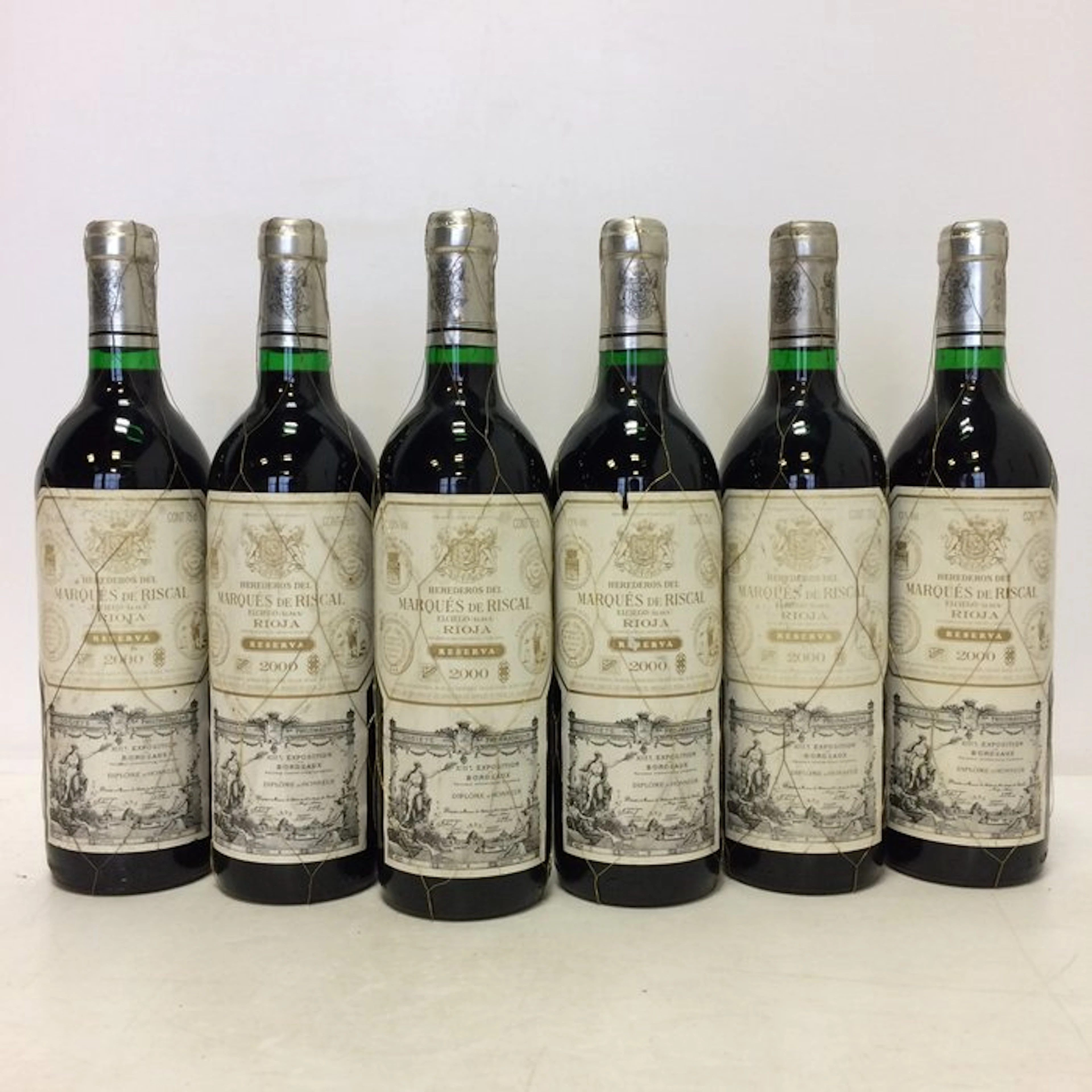 2000 Marqués de Riscal - Rioja Reserva - 6 Bottles (0.75L)