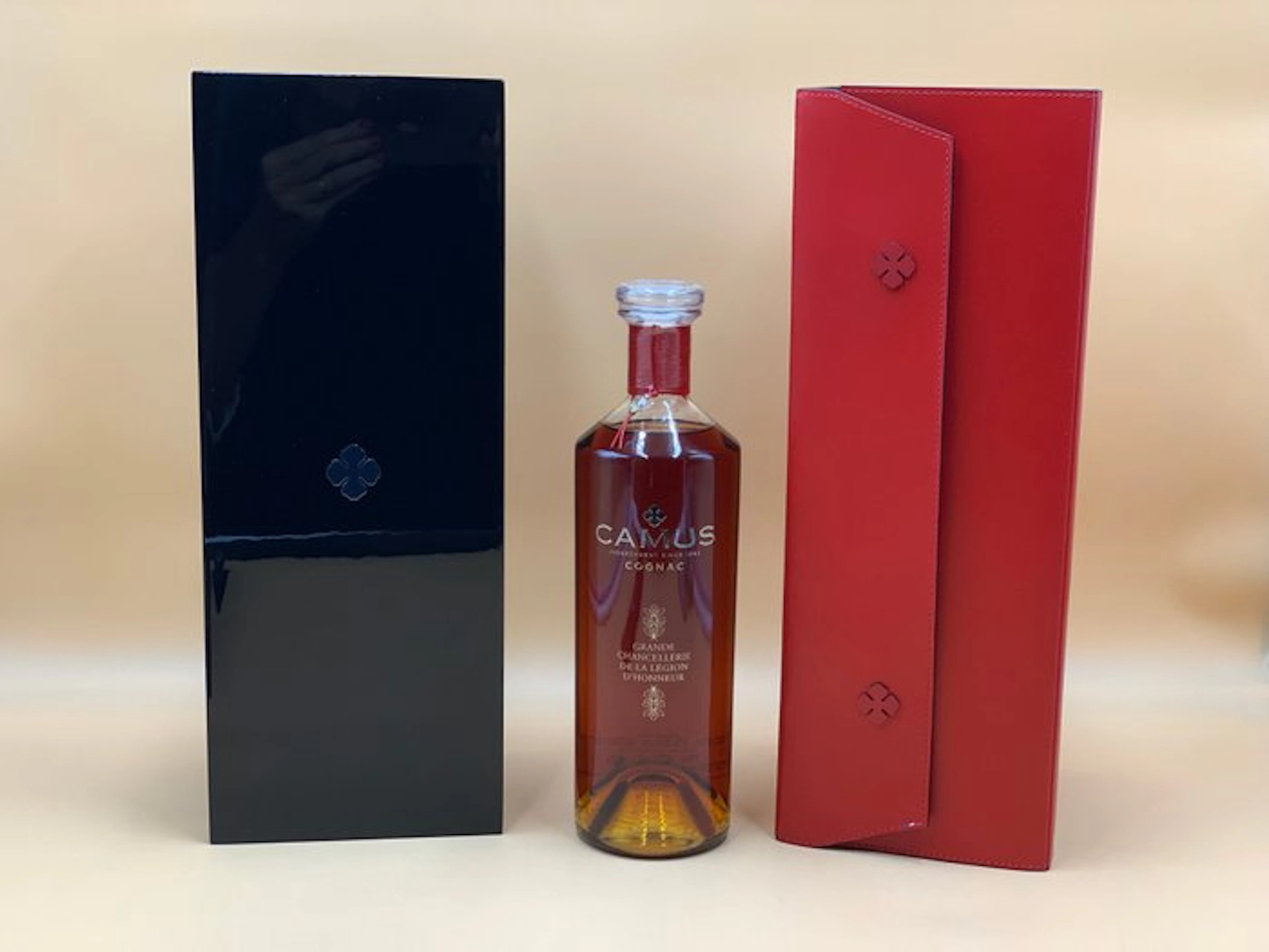 Camus - Grande Chancellerie de la Légion d'Honneur - Leather box - 70cl