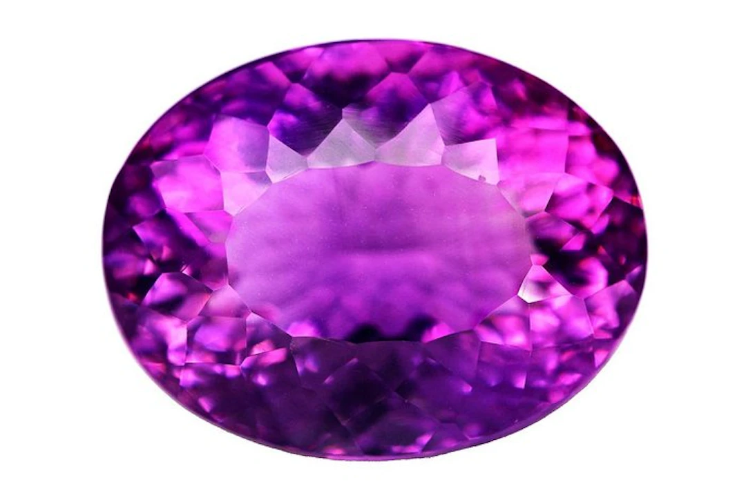 No reserve price Violet Amethyst - 48.64 ct - Instituto Gemólogico