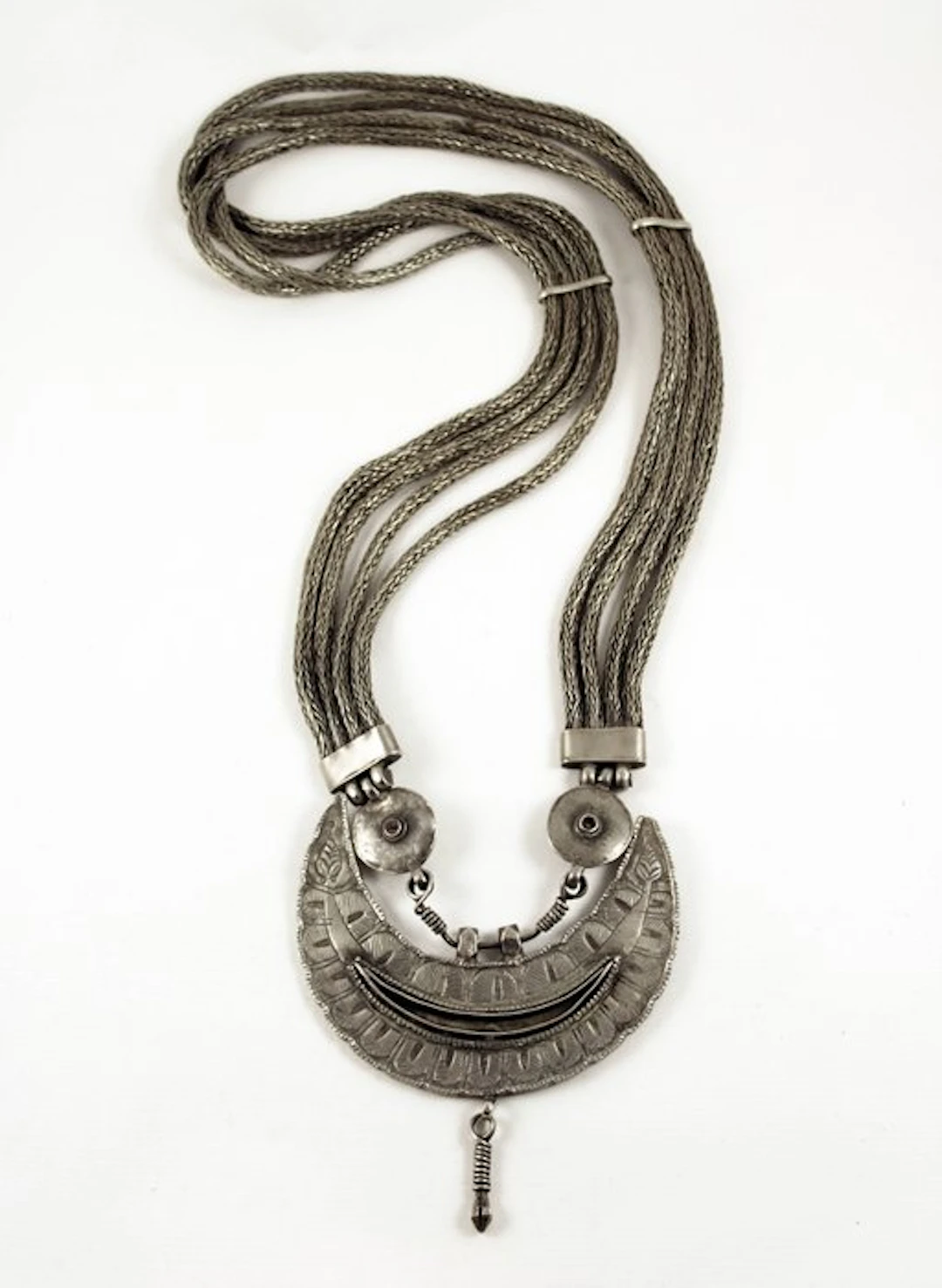 Necklace - Silver - Nepal - 20th century