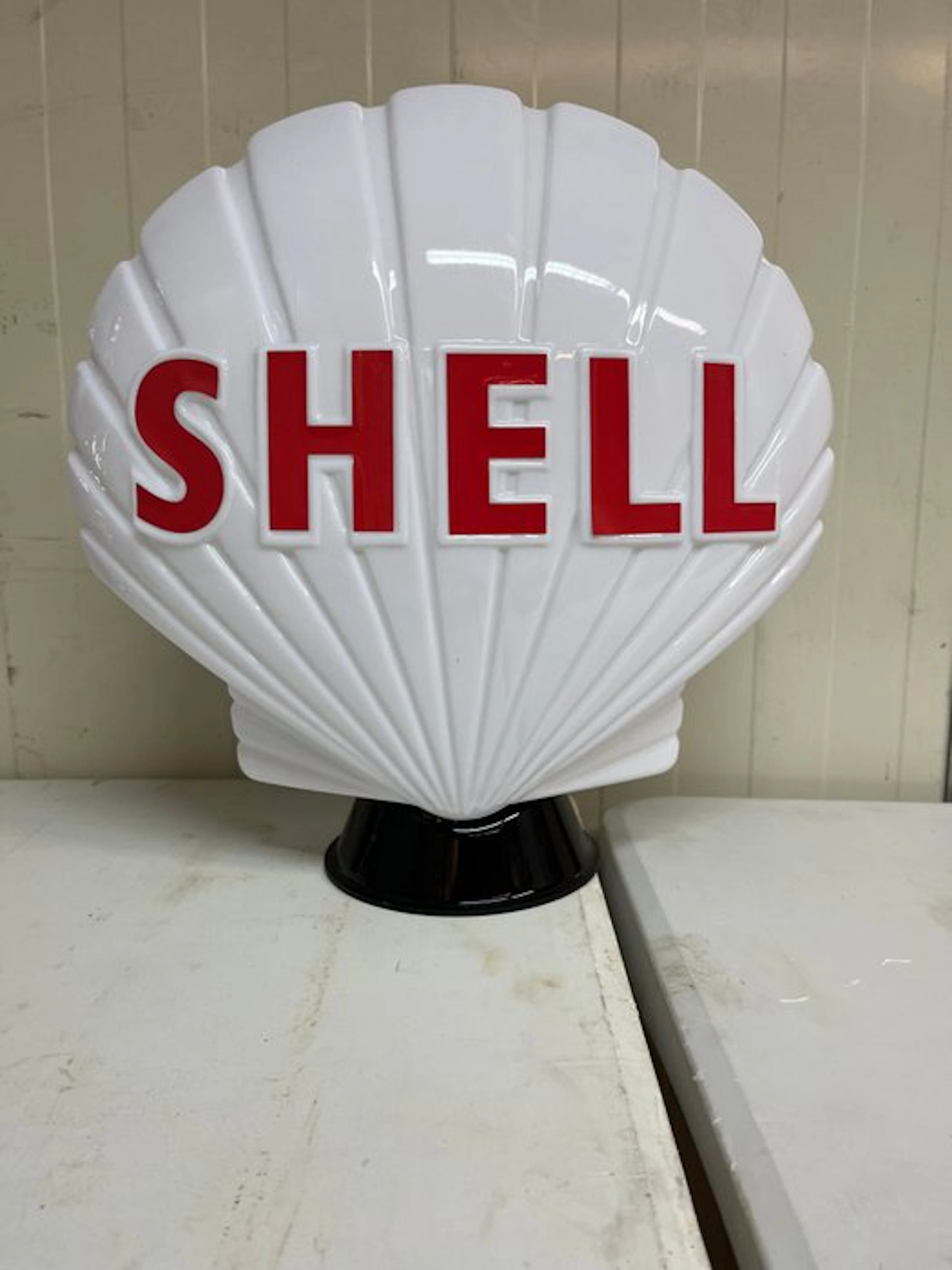 Shell – Gas station Globe / Illuminated sign – Shell Logo - Sign - Plastic
