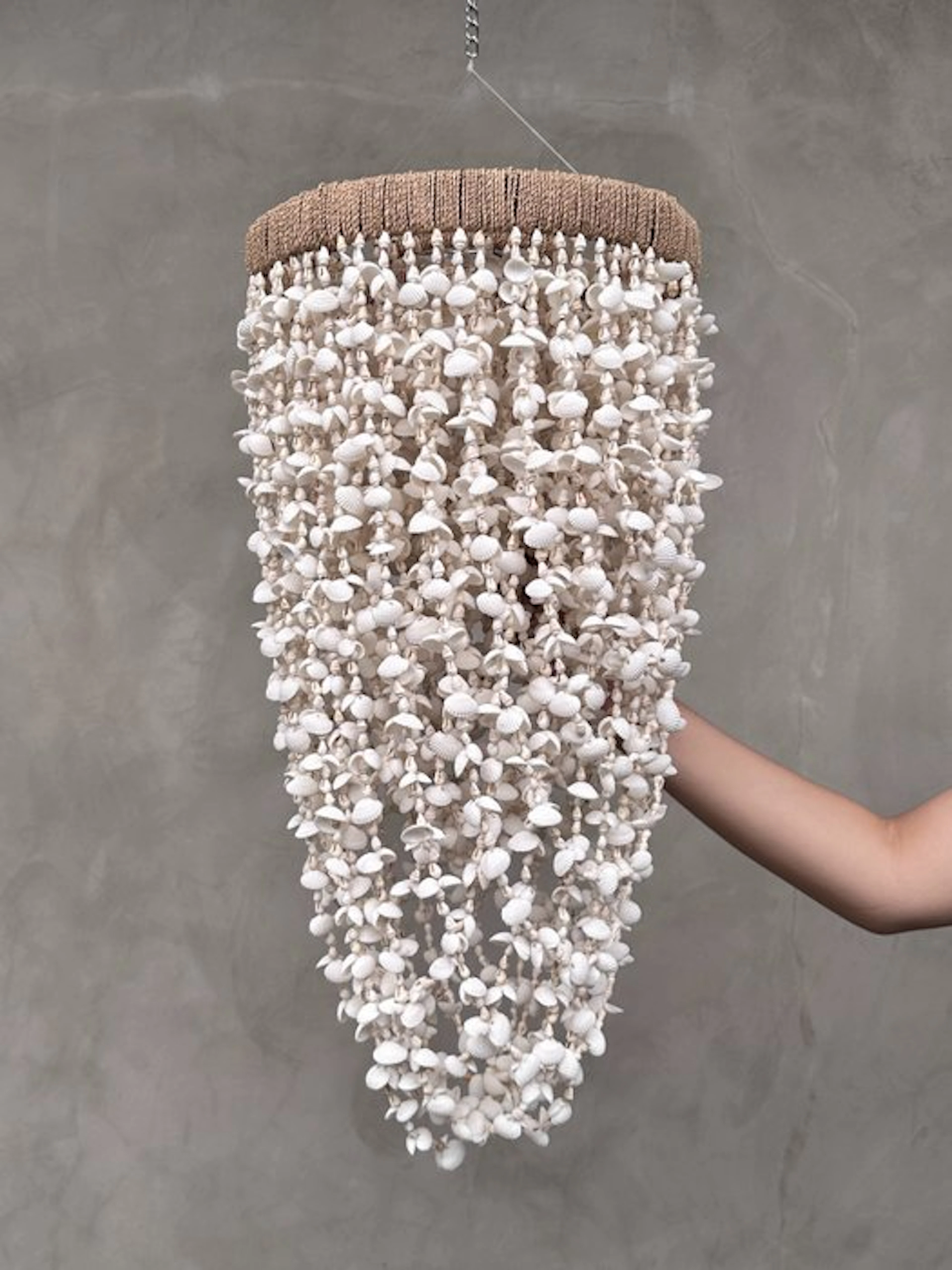 Chandelier - NO RESERVE PRICE - SL09 - Stunning Shell Chandelier - Shell