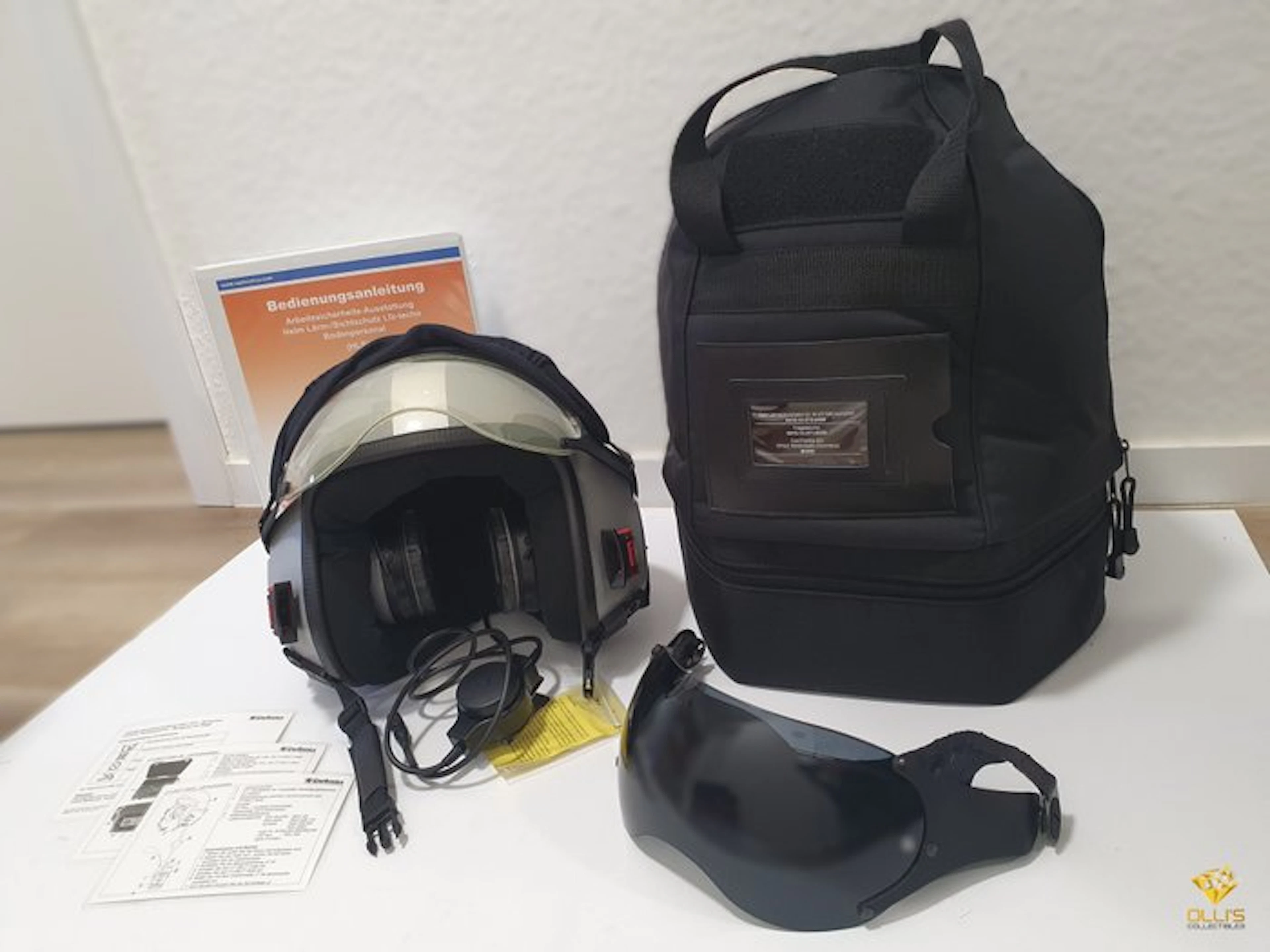 Germany - Helicopter Units - Military helmet - Original Bundeswehr pilot helmet