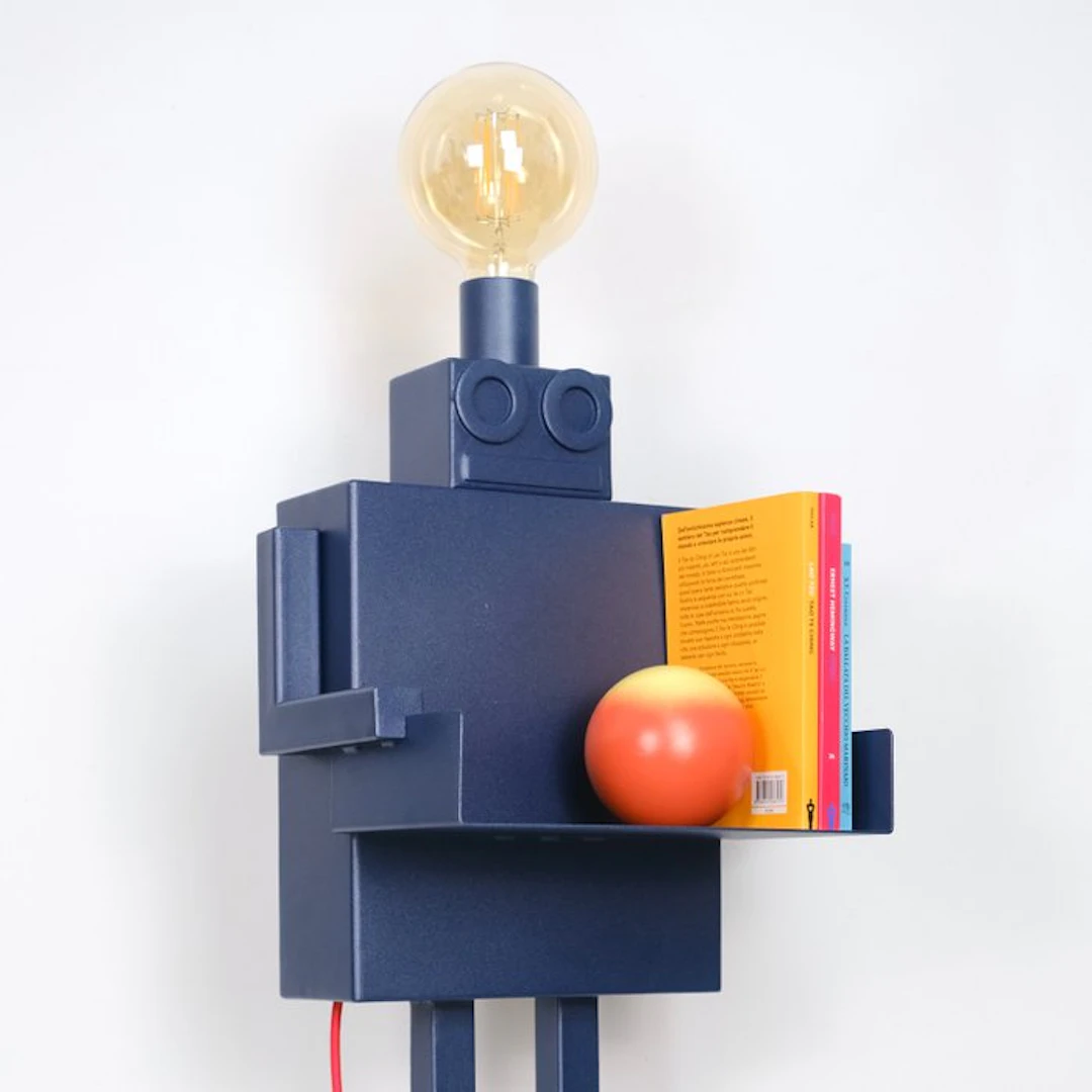Mela - Edoardo Meloni - Sculpture, ROBOOK BULB - 115 cm - Wrought iron - 2026