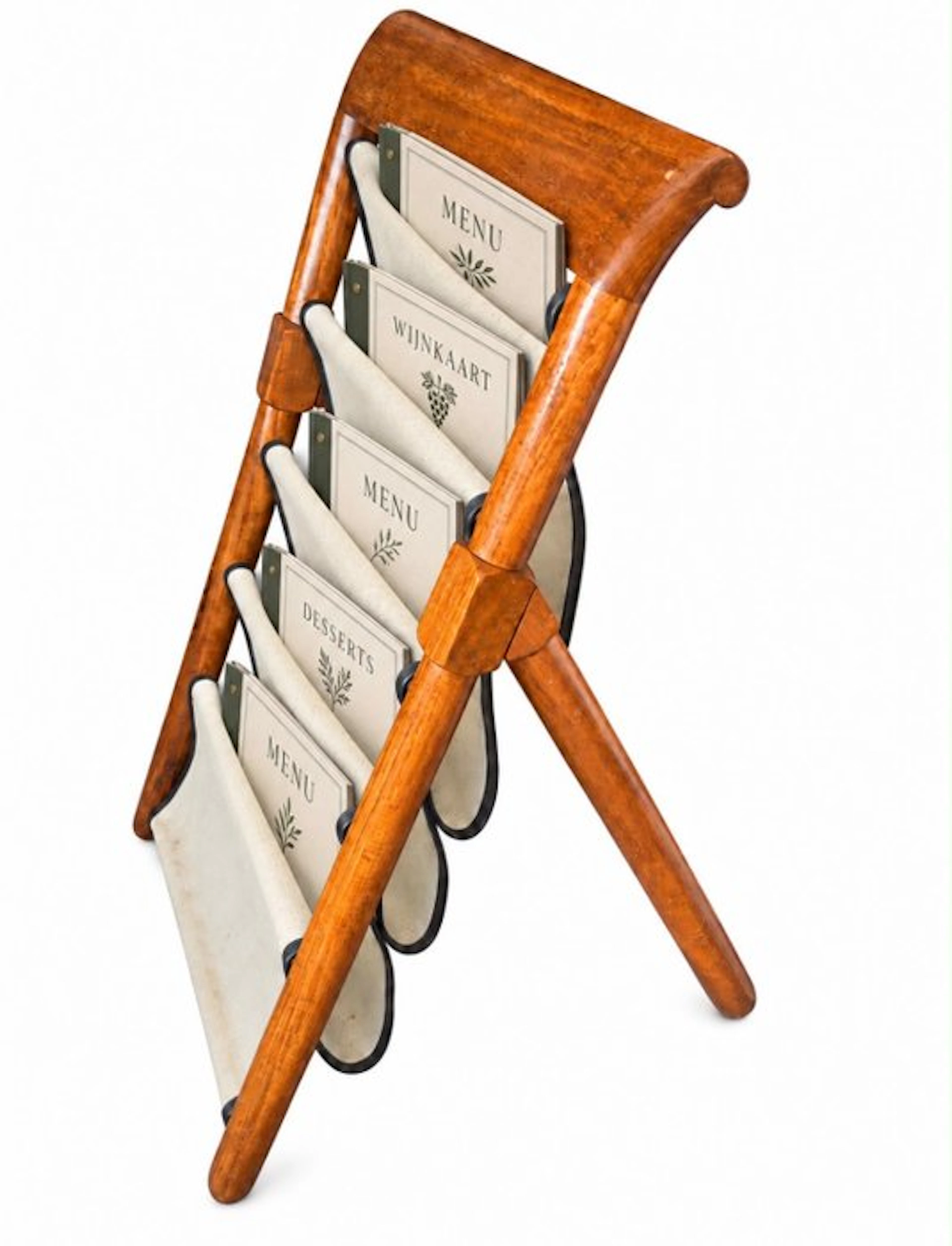 Magazine rack - Wood - Vintage magazine rack