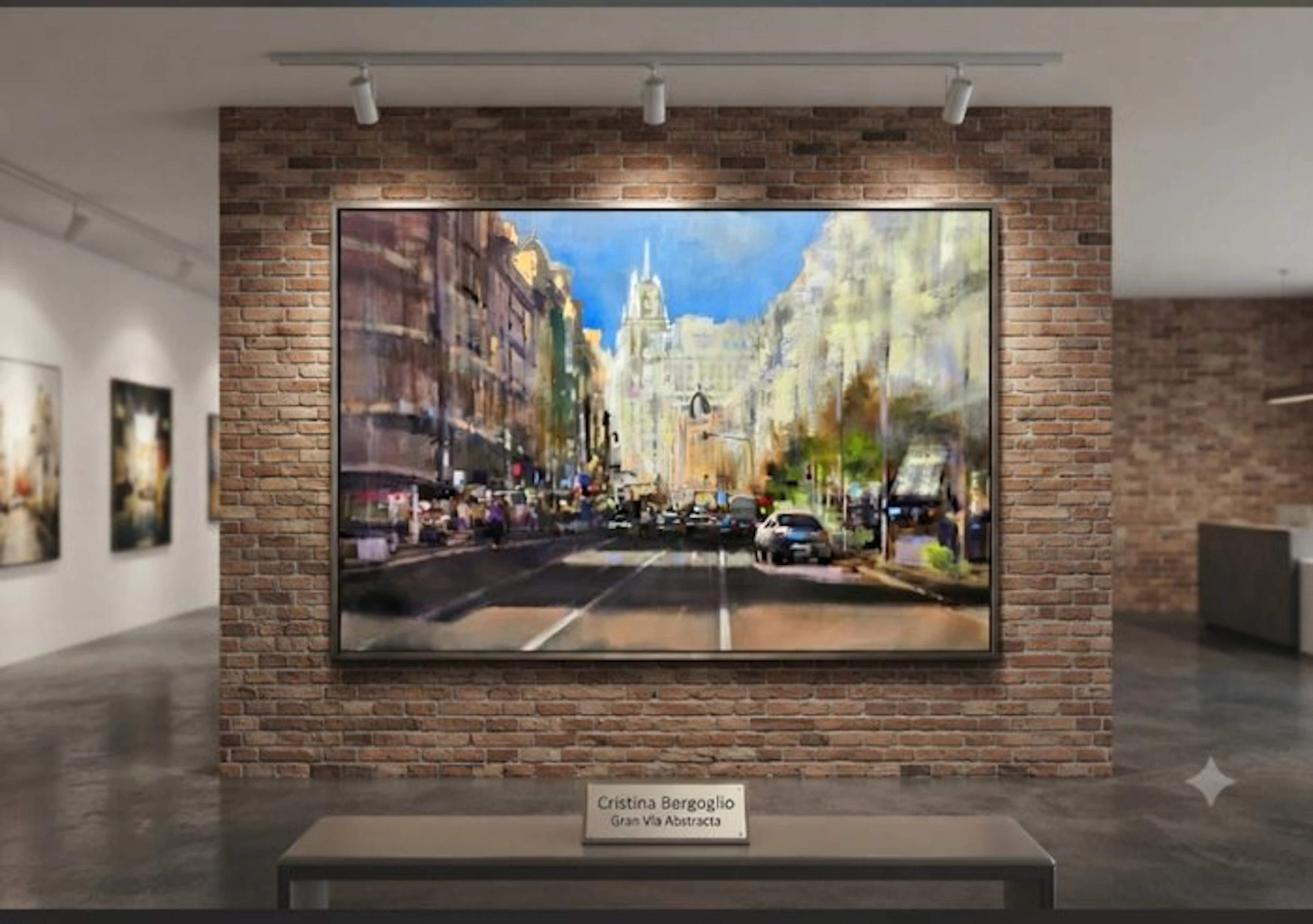 Cristina Bergoglio - Gran Vía Abstracta (Madrid). XXL