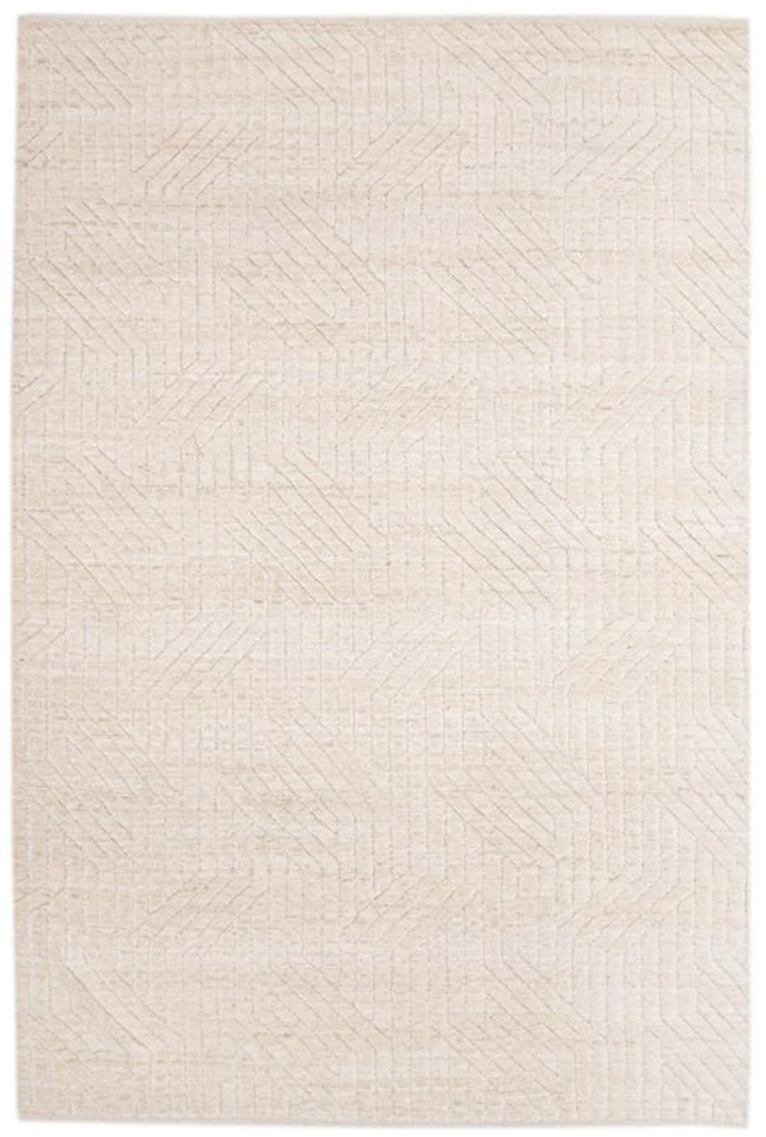 Hand-knotted designer wool rug with relief — new - Rug - 254 cm - 172 cm