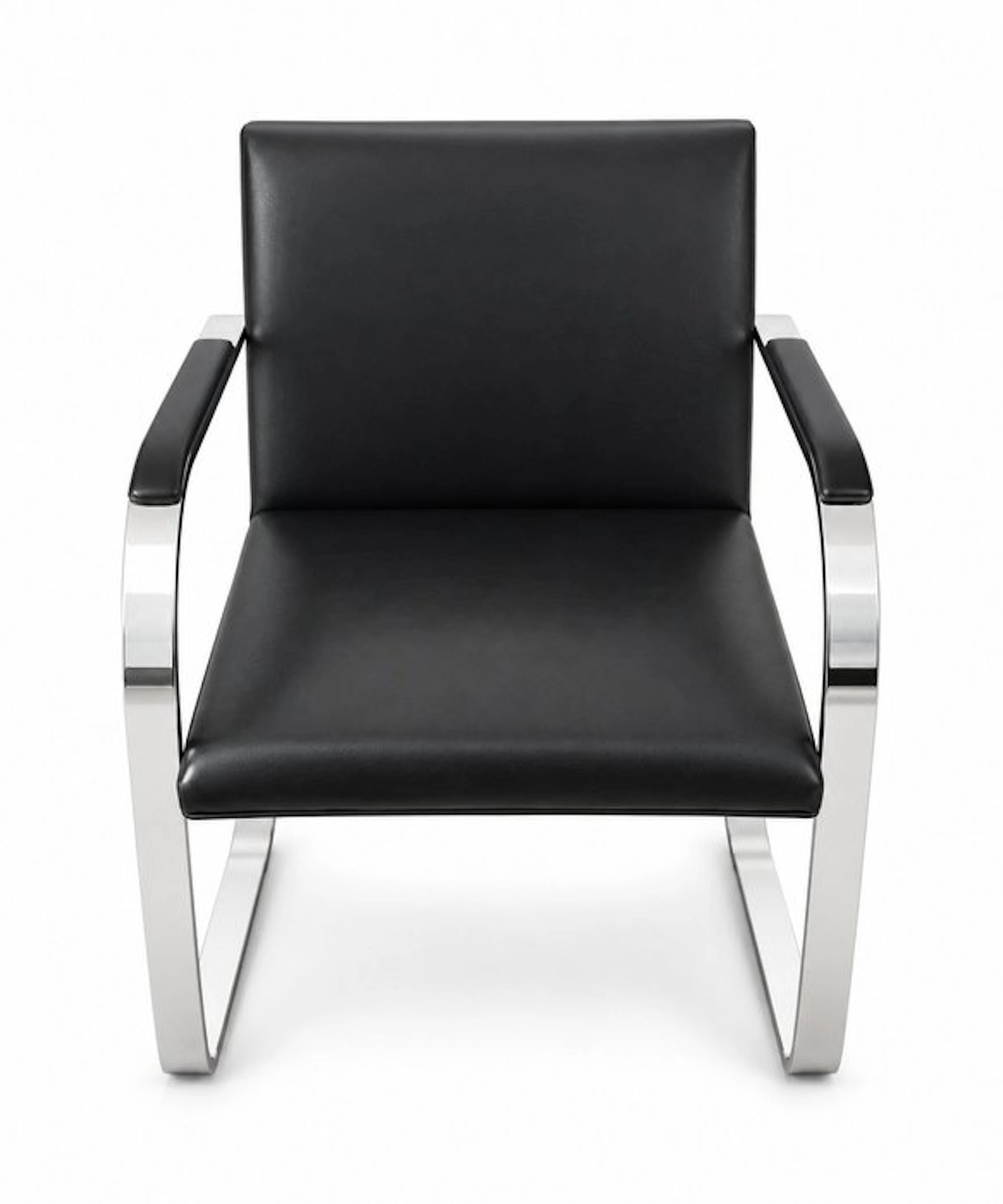 Knoll - Ludwig Mies van der Rohe - Chair - Brno - Leather, Steel, Chrome