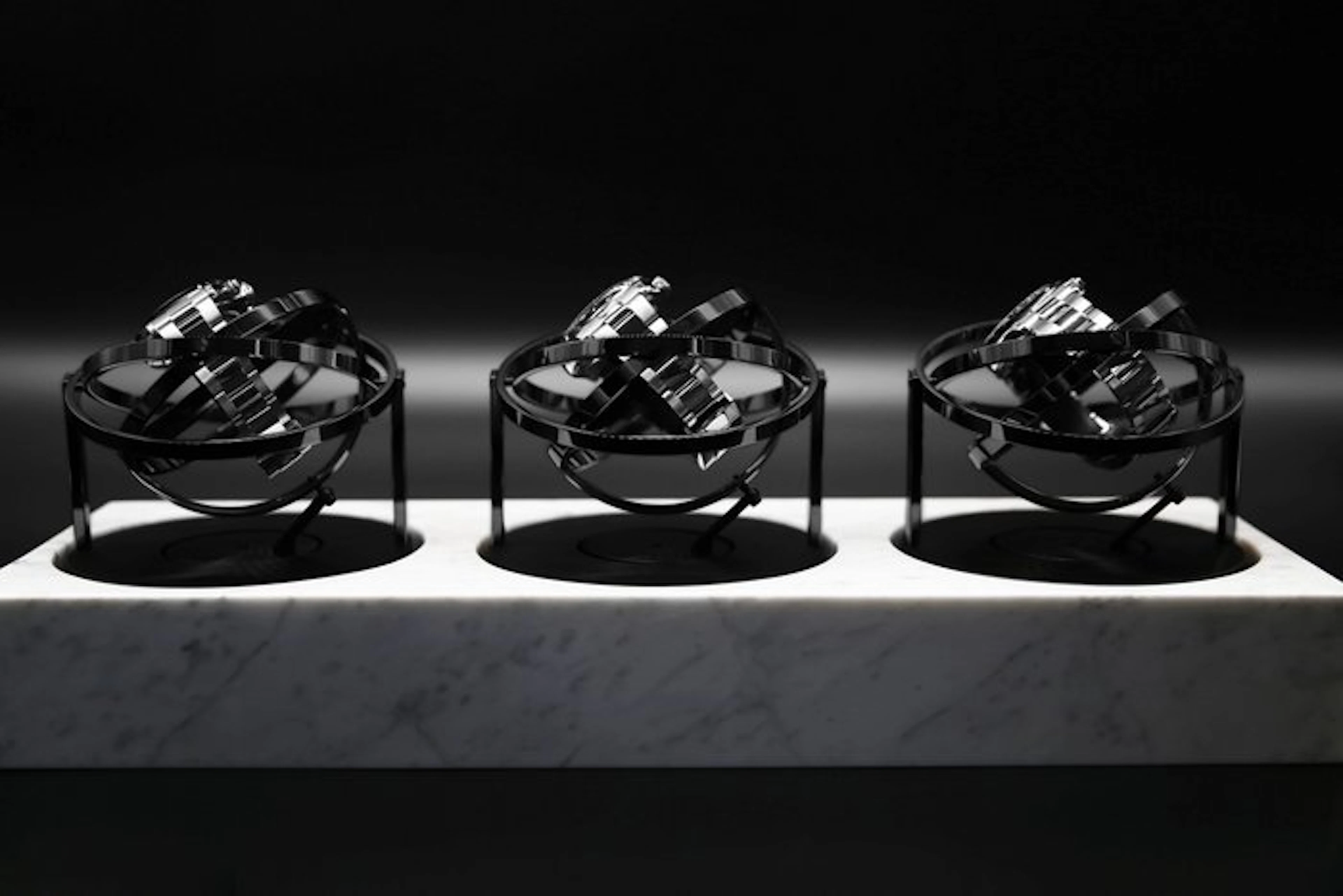 The Voyager III 'PANDA' - Marble Watch Winder - Limited...
