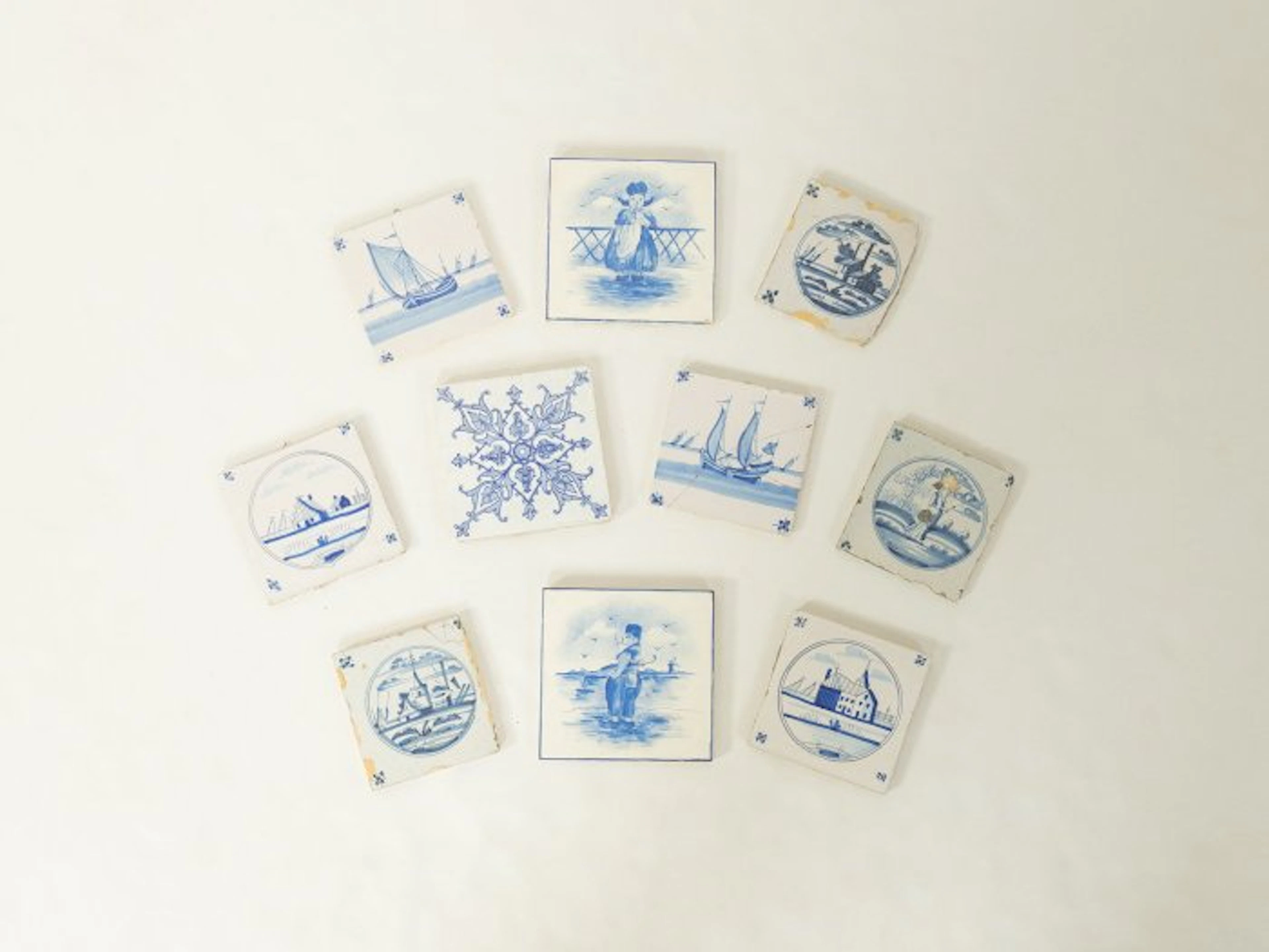 Tile (10) - 1850-1900 - Antique Delft Tiles