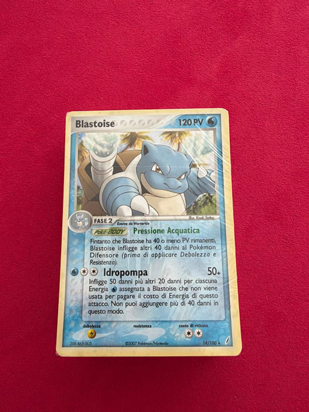 Pokémon - 1 Card - Blastoise 14/100 Foil