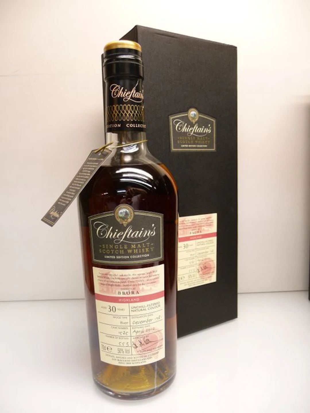 Brora 1981 30 years old Chieftain's single cask 1525 - Ian MacLeod - b