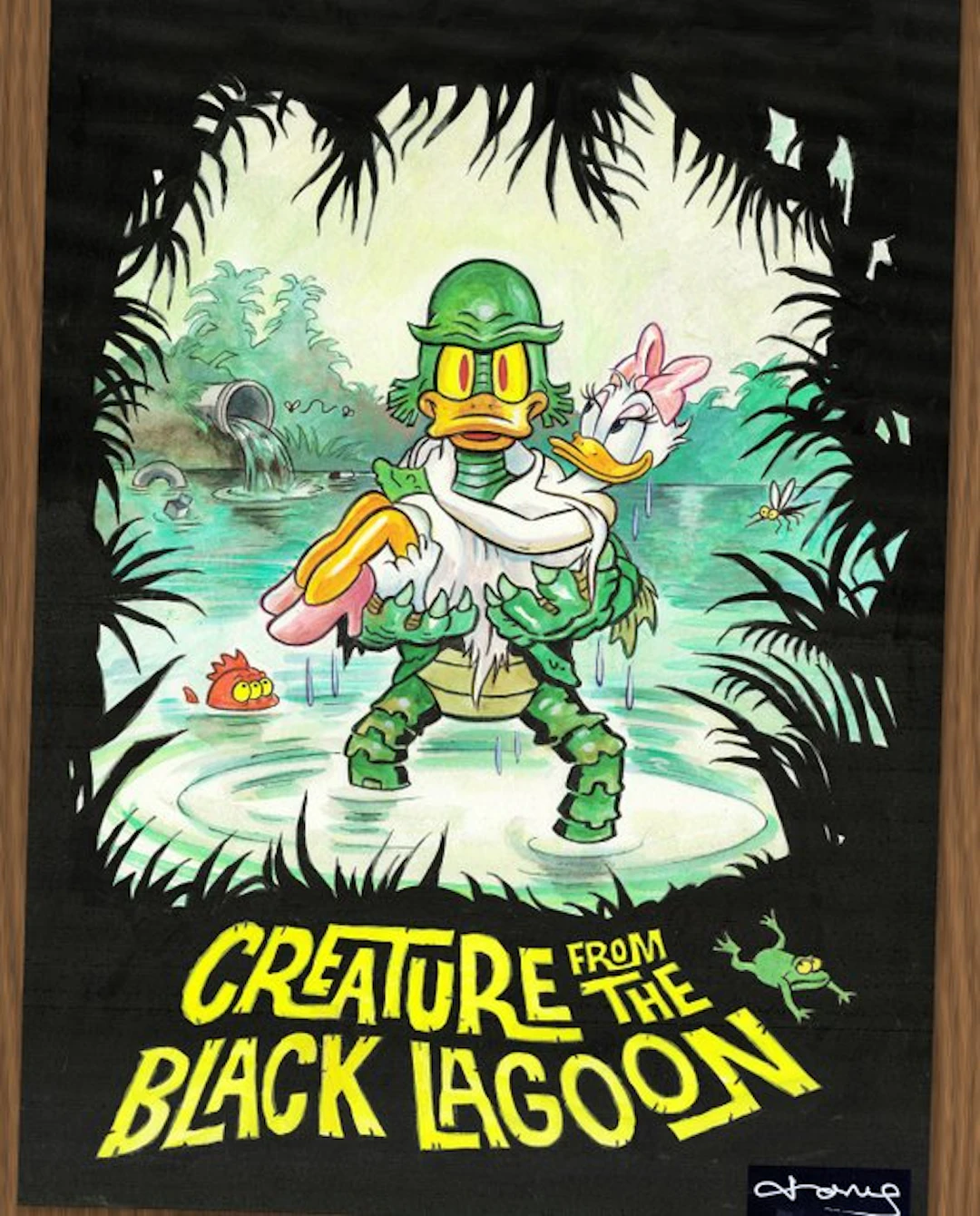 Tony Fernandez - Donald & Daisy Inspired by “Creature...