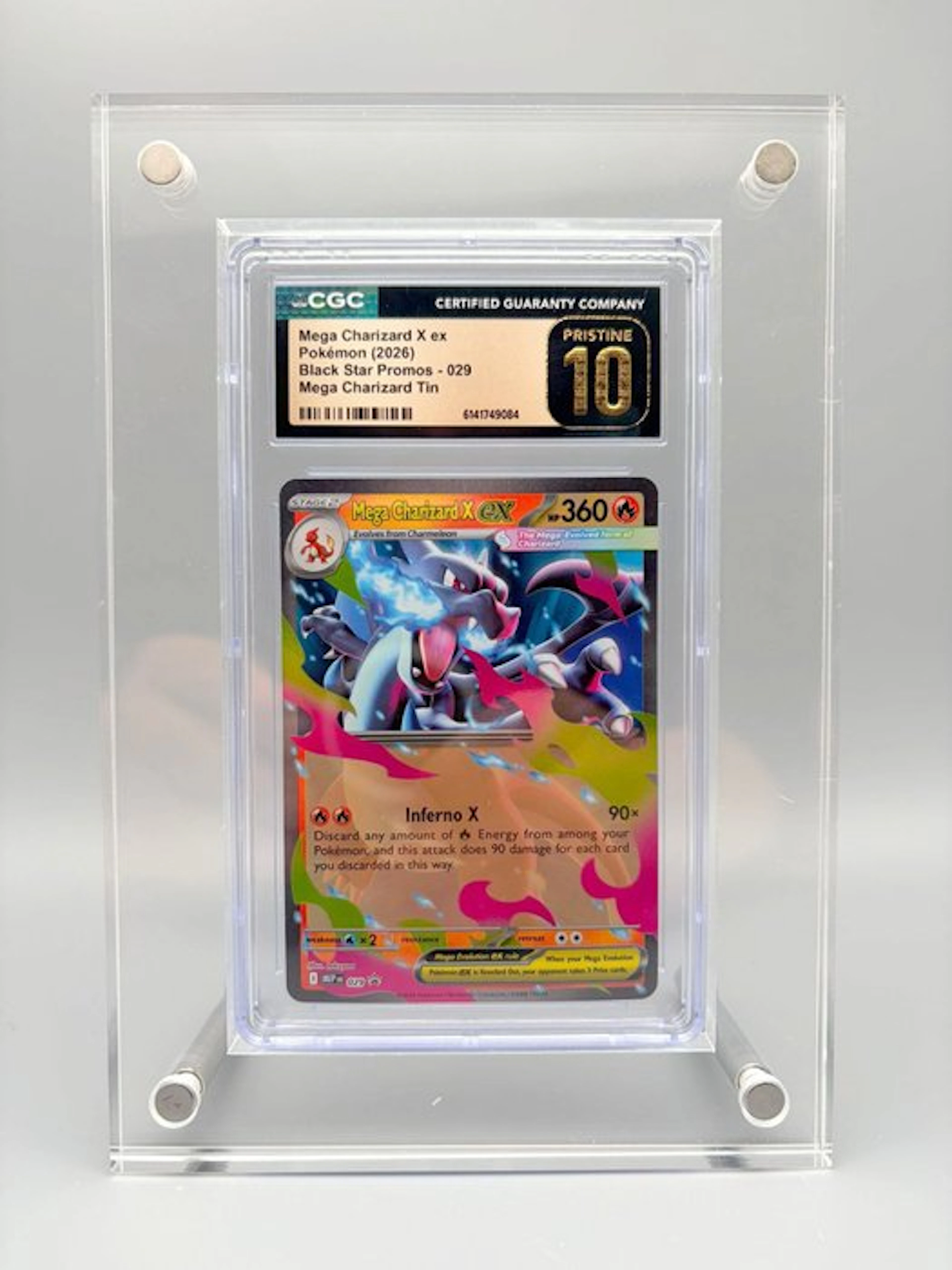 Pokémon Graded card - Mega Charizard X ex - Mega...