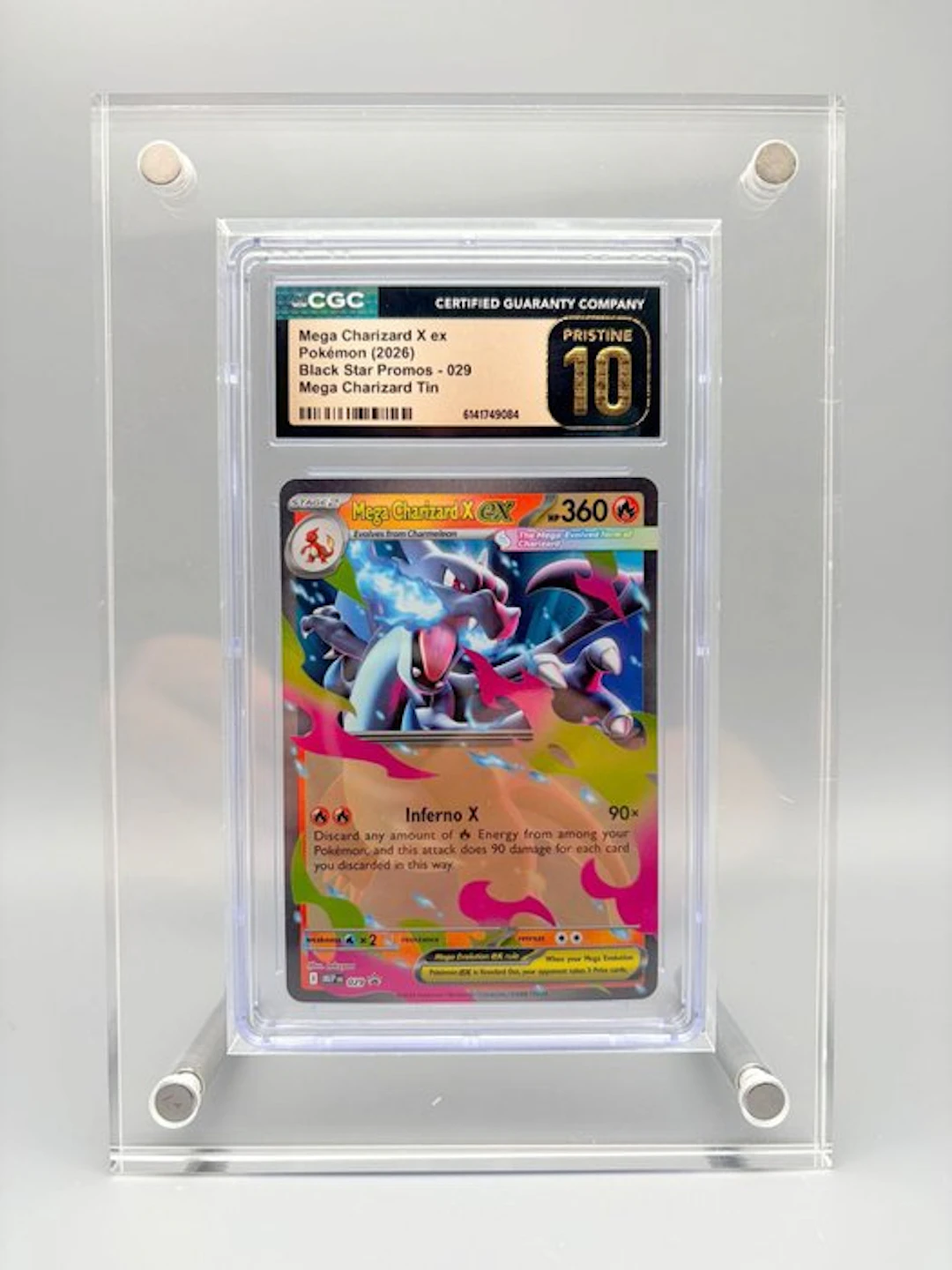 Pokémon Graded card - Mega Charizard X ex - Mega...