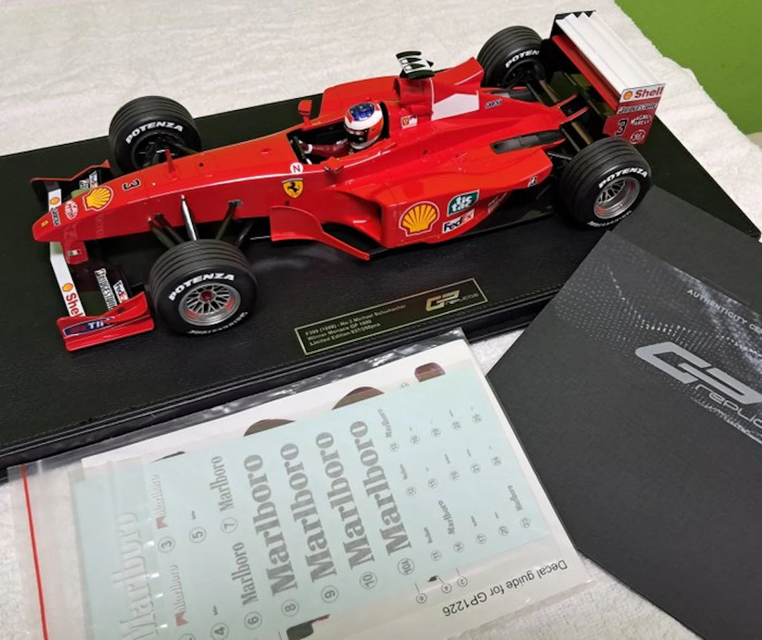GP REPLICAS 1:12 - Model sports car - FERRARI F399 F1...