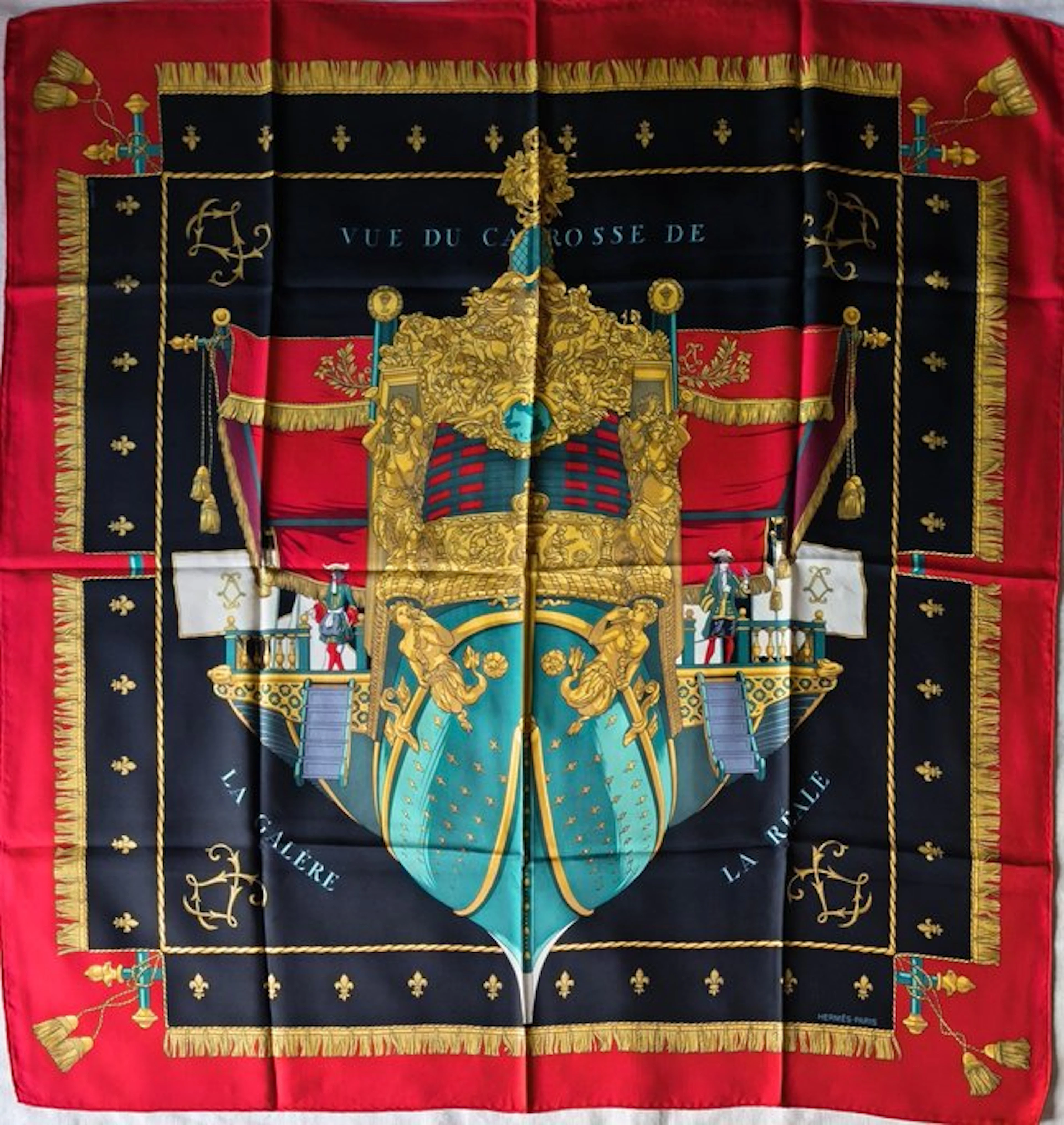 Hermès - LA RÉALE by Hugo Grygkar - Foulard
