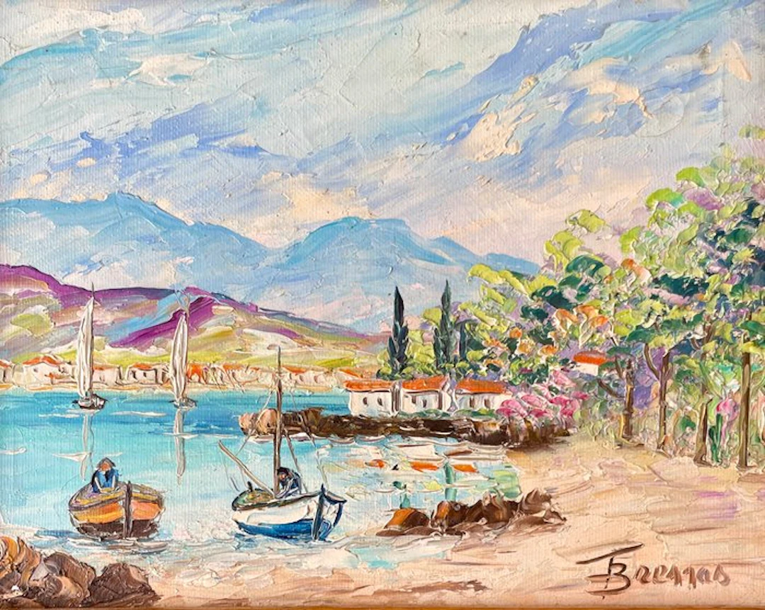 Fernand Brenas (1913-2013) - L'étang de Thau