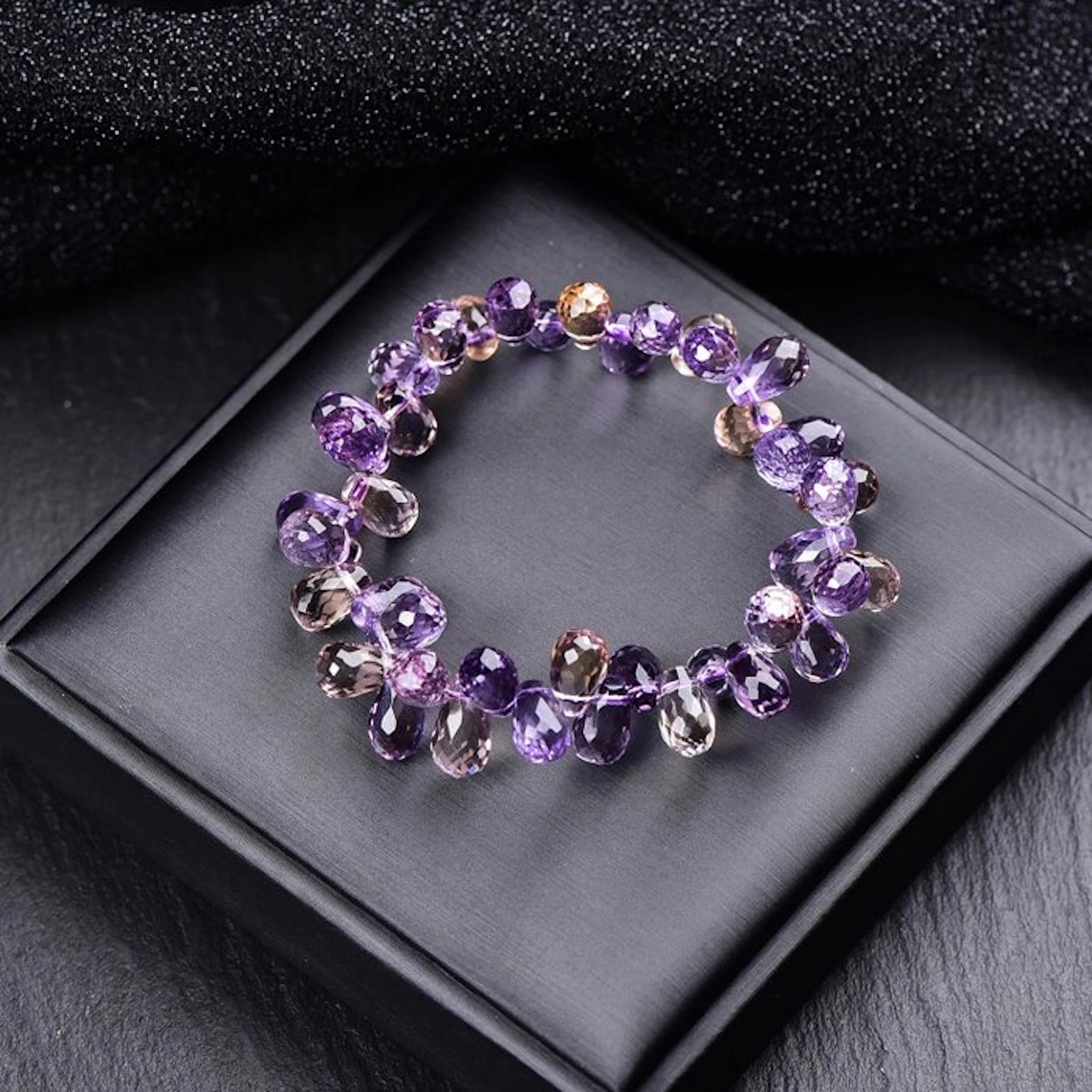 No Reserve - ALGT Certified - Exclusive Natural Amethyst...