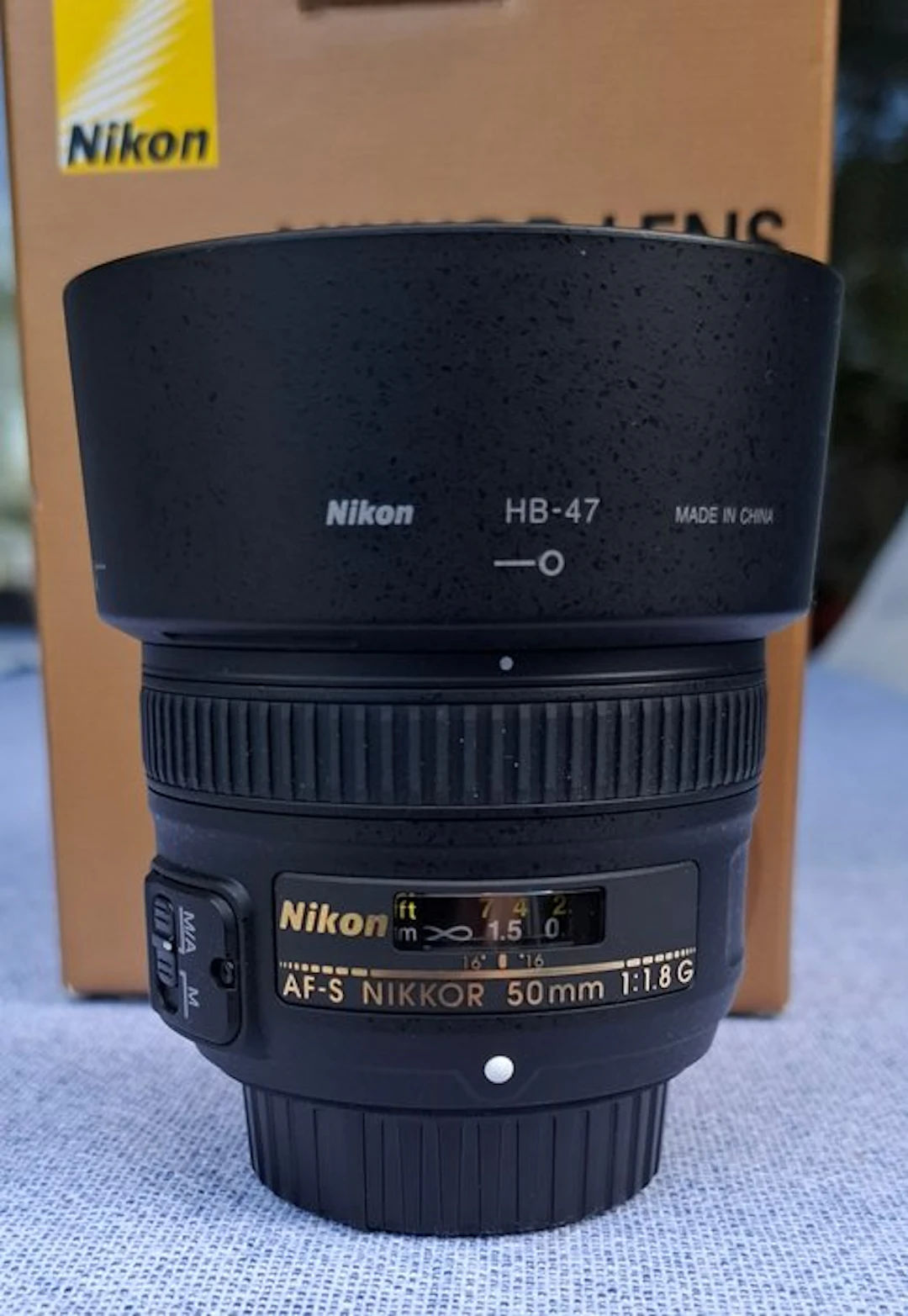 Nikon AF-S NIKKOR 50mm 1:1.8G Single lens reflex camera (SLR)