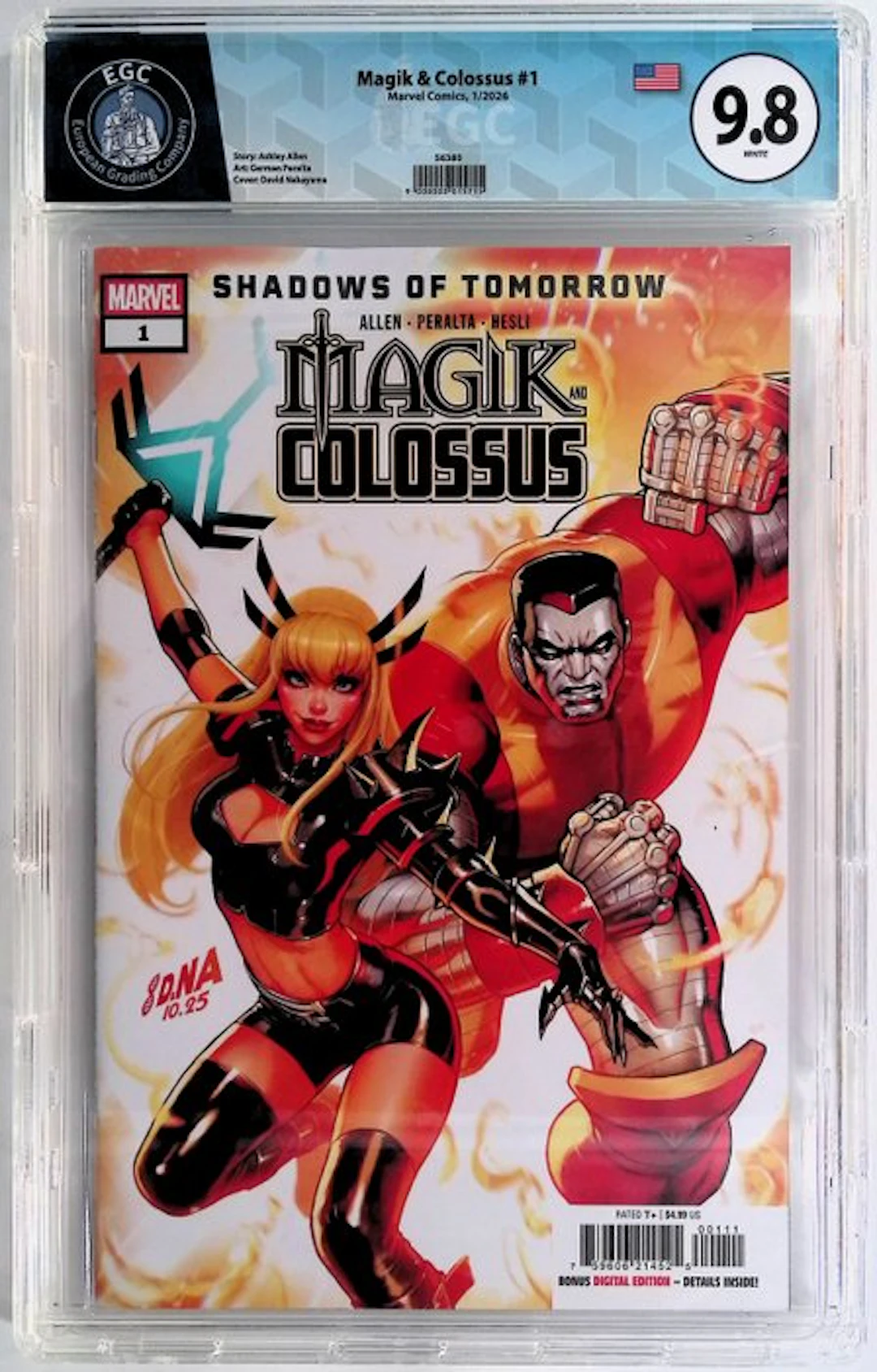 Magik & Colossus #1 - EGC 9.8 - 1 Graded comic - First edition - 2026