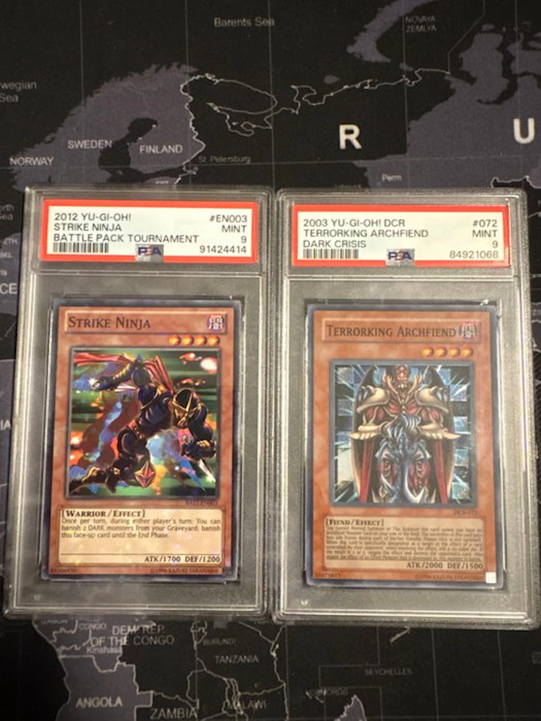 Konami - 2 Graded card - Yu-Gi-Oh! - Strike Ninja...