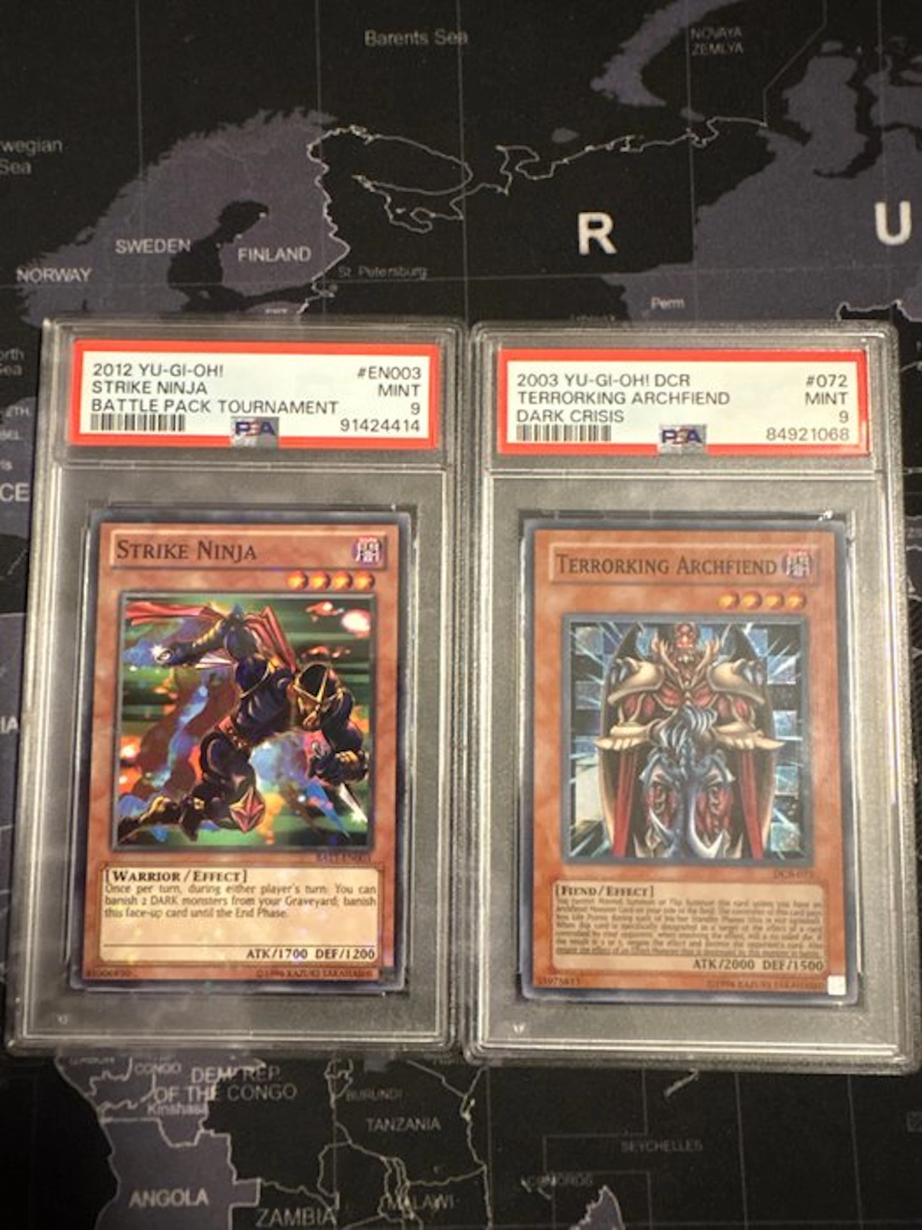 Konami - 2 Graded card - Yu-Gi-Oh! - Strike Ninja...