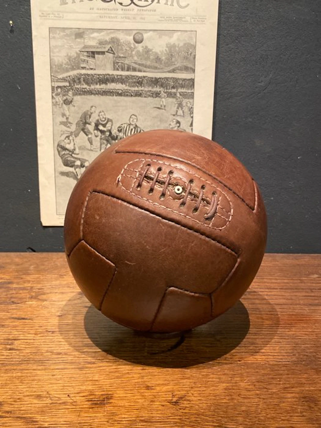 Vintage soccer ball - soccer ball - soccer ball - football
