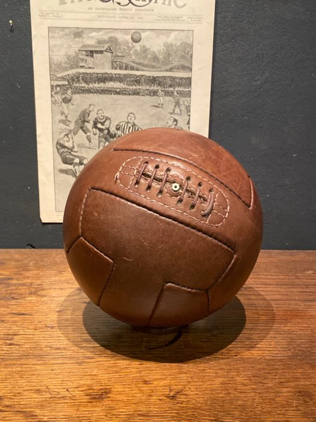Vintage soccer ball - soccer ball - soccer ball - football