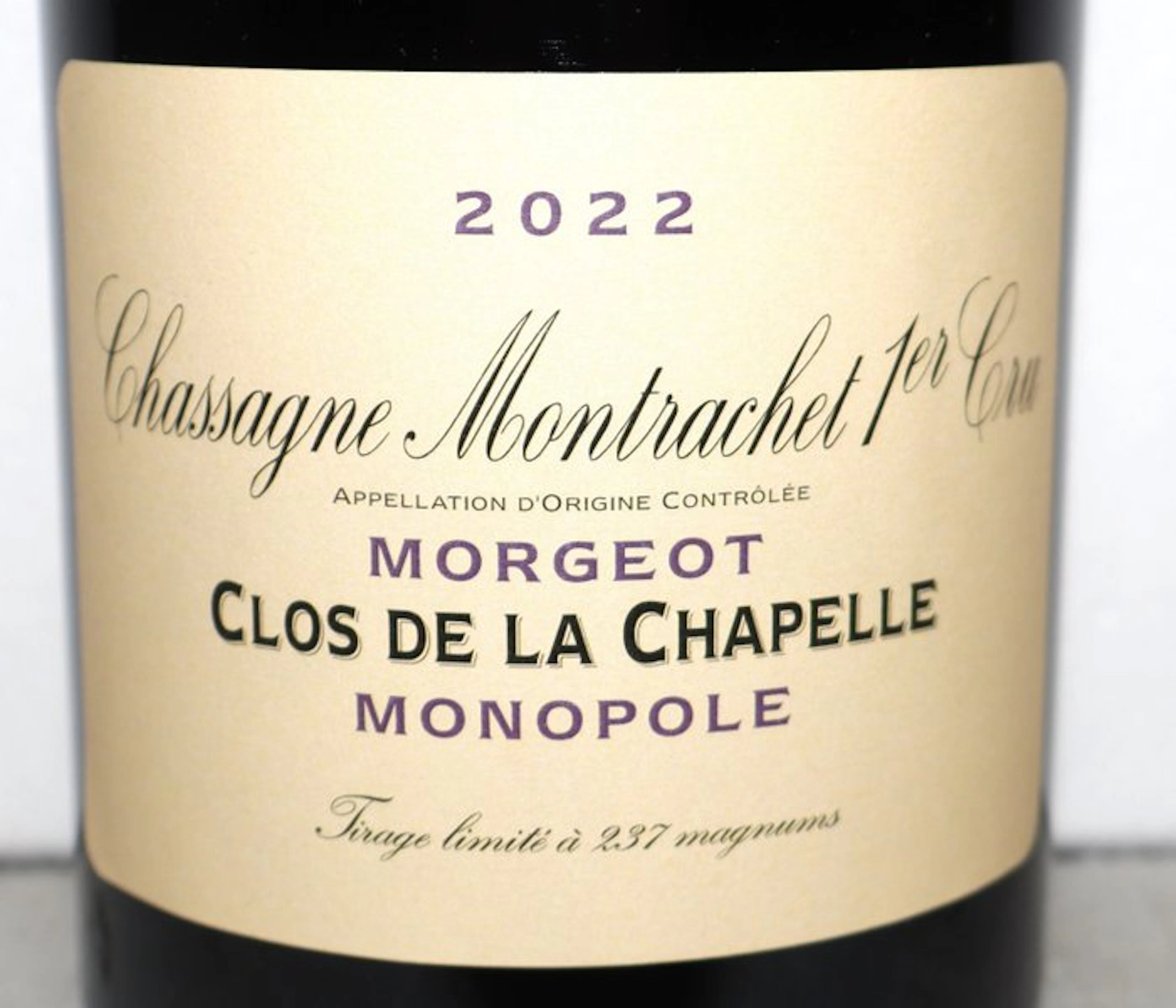 2022 Domaine de la Vougeraie "Morgeot Clos de la...