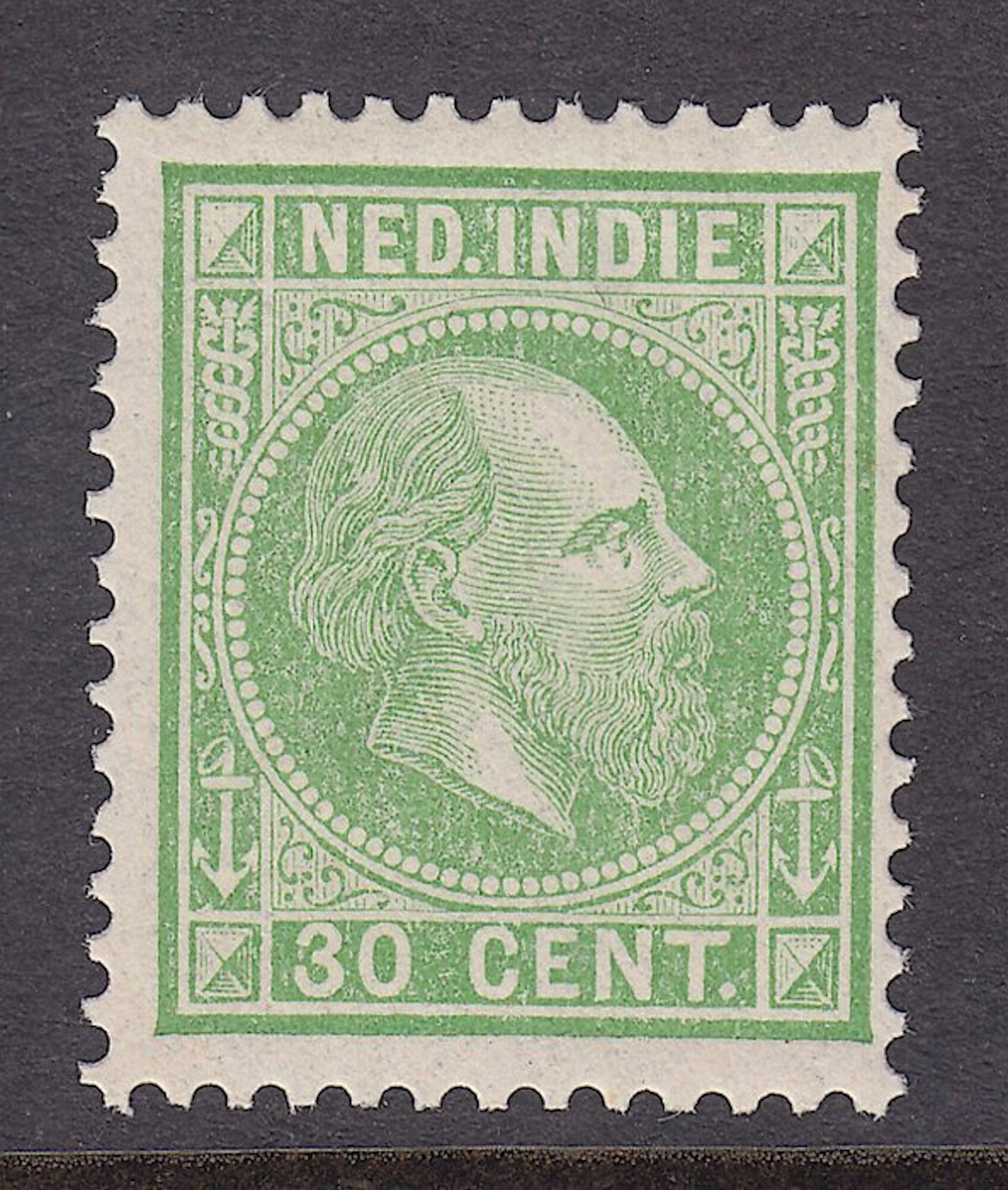 Dutch East Indies 1888 - King William III - NVPH 14