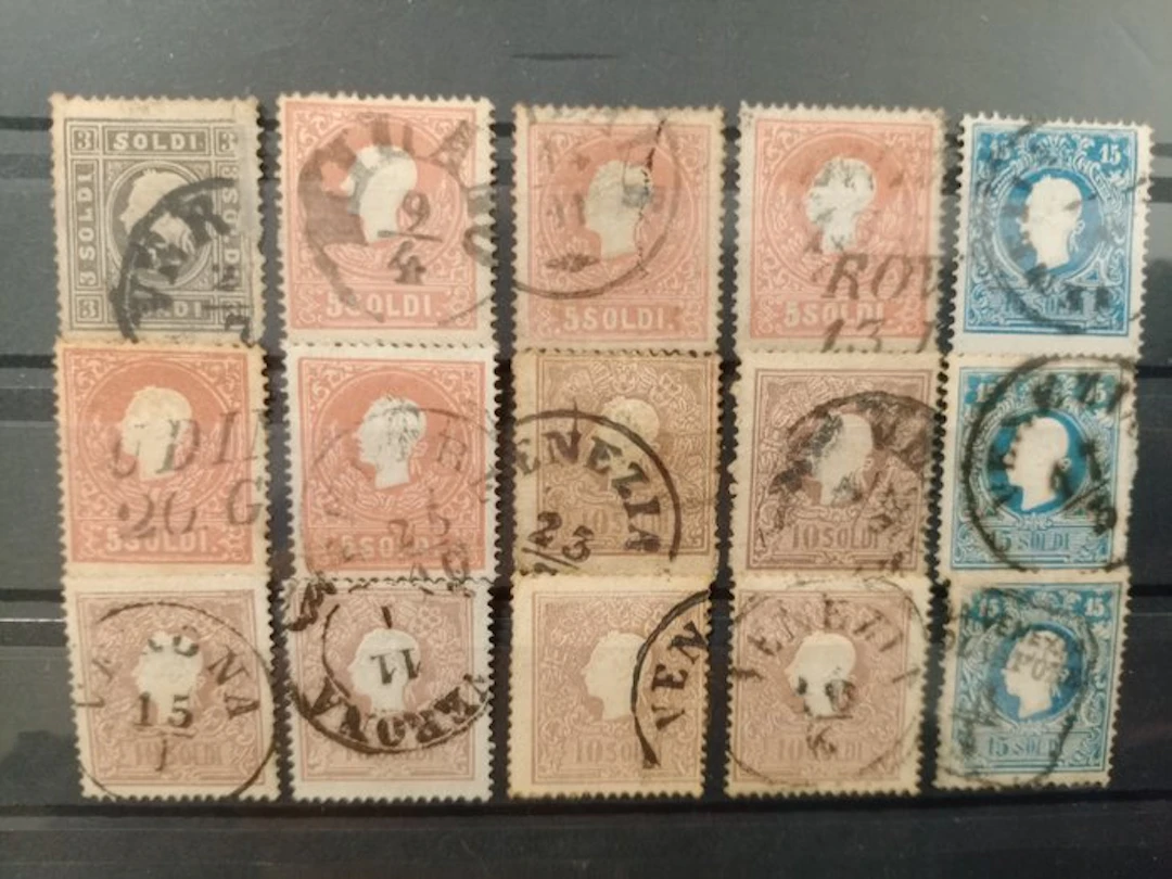 Italian Ancient States - Lombardo Veneto 1858/1858 - Old...