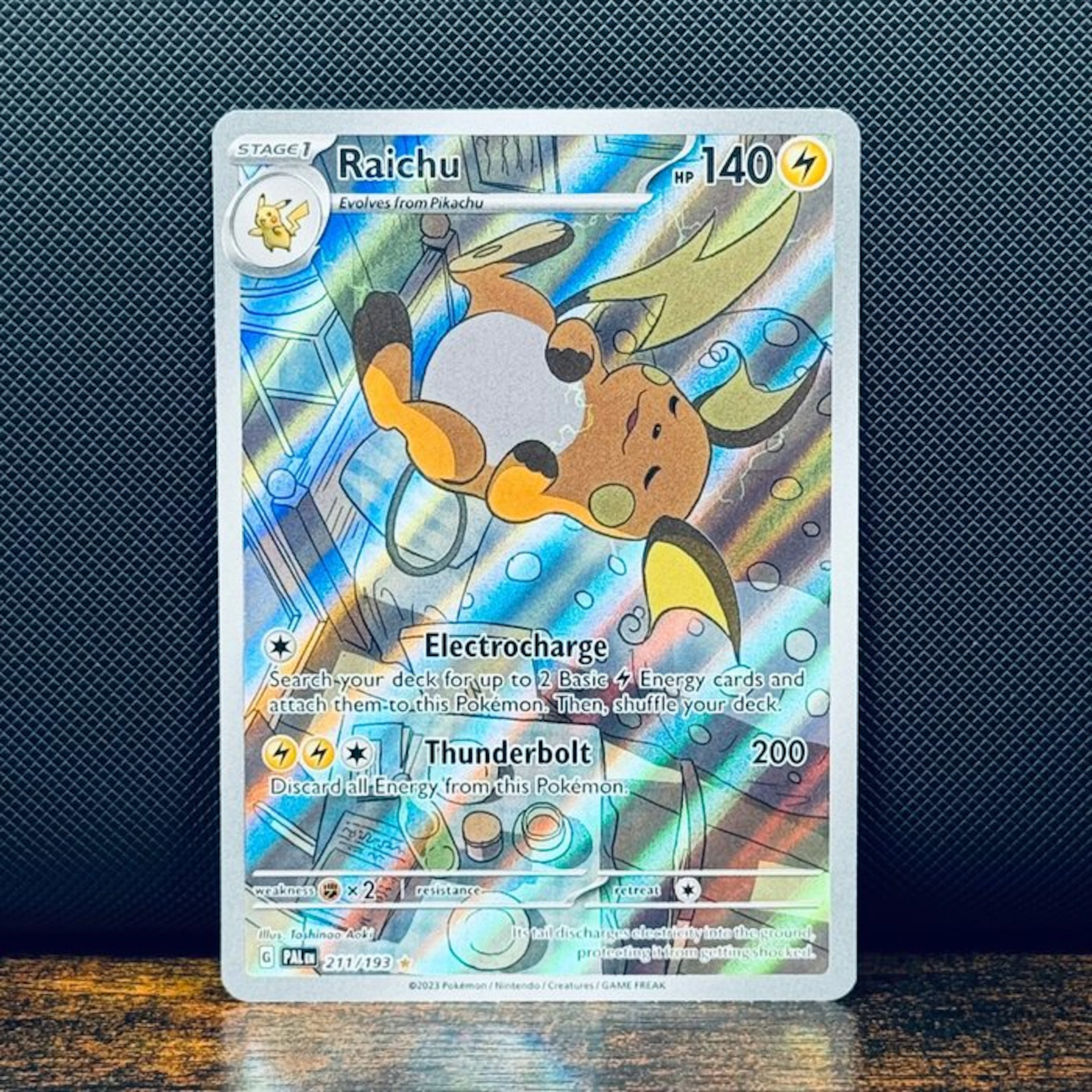 Pokémon Card - Raichu 211 - Pokémon