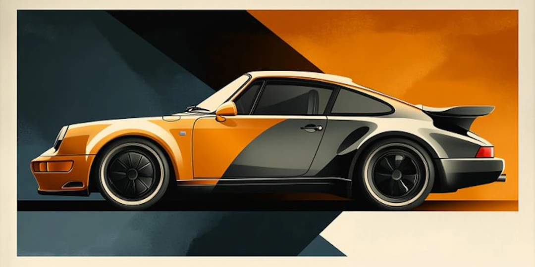CREATIVE_HUB - VINTAGE 911 IN A SUPER MODERN COLOURS
