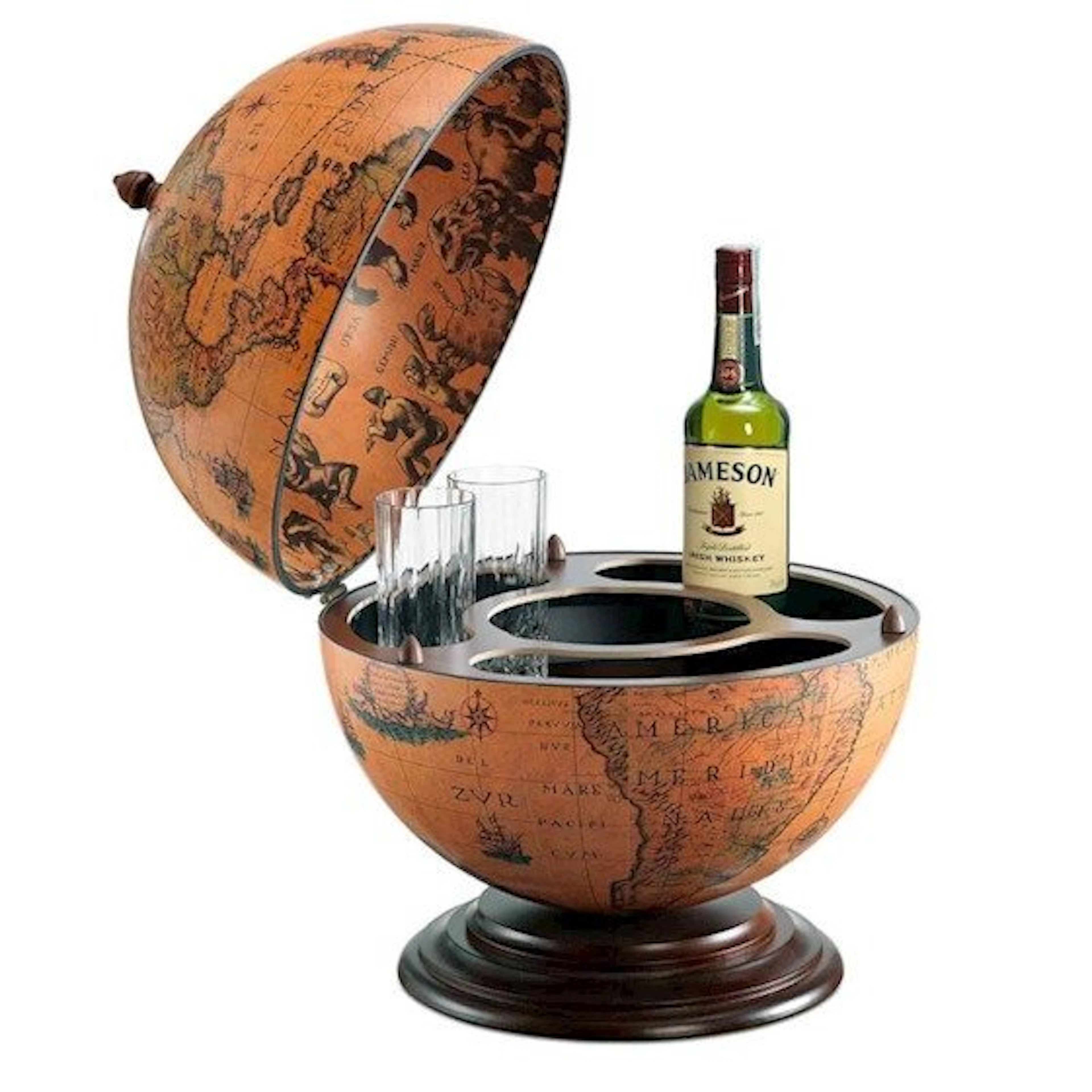 Globe bar - Resin - Nettuno - New
