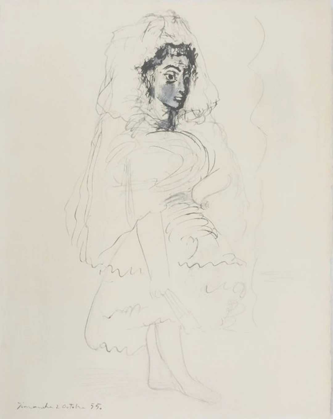 Pablo Picasso (1881-1973) - Jeune Espagnole