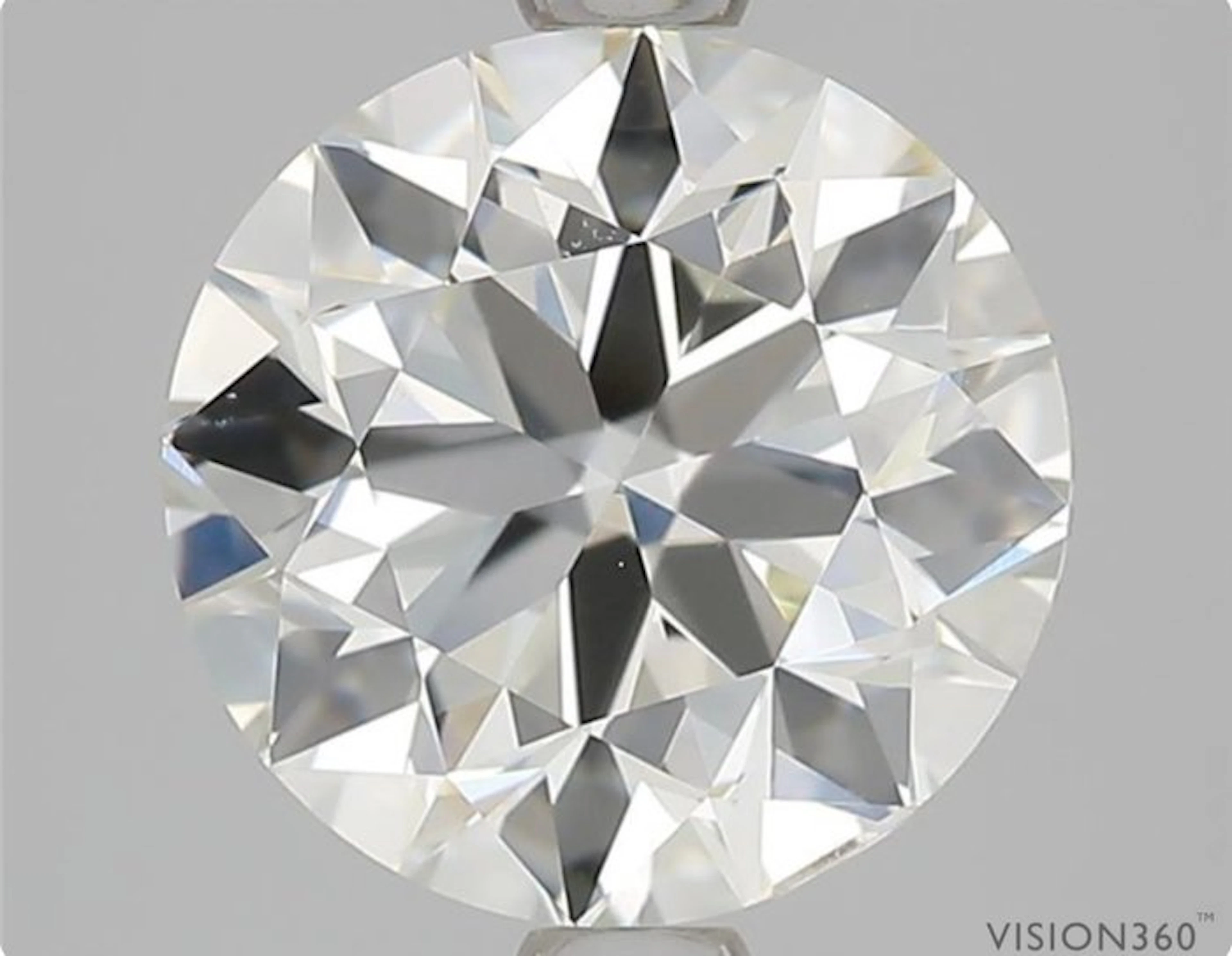 1 pcs Diamond (Natural) - 2.00 ct - Round - I - VS1 - HRD Antwerp