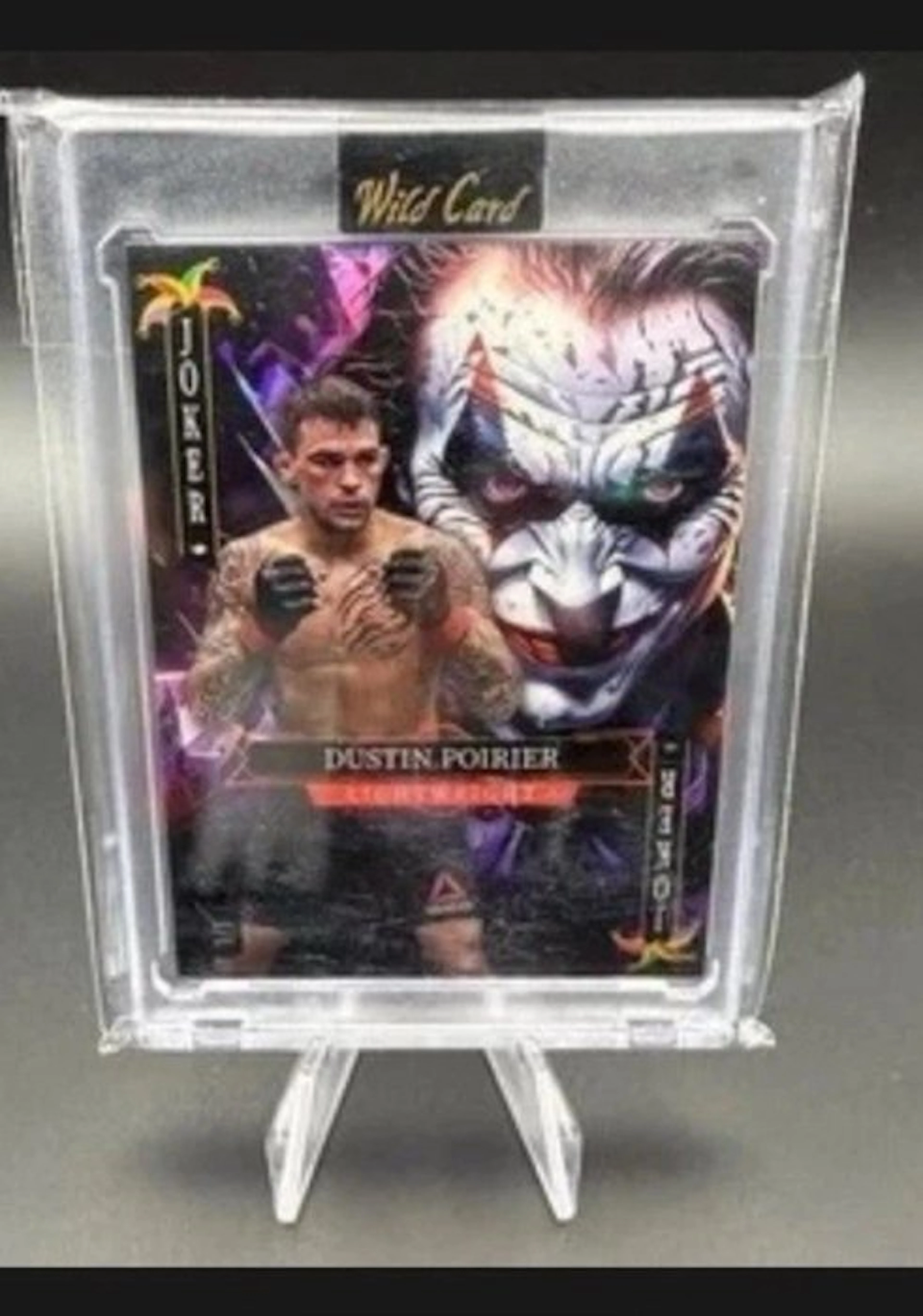 Wild Card Jokers Wild (Wild Card) Dustin Poirier Insert card